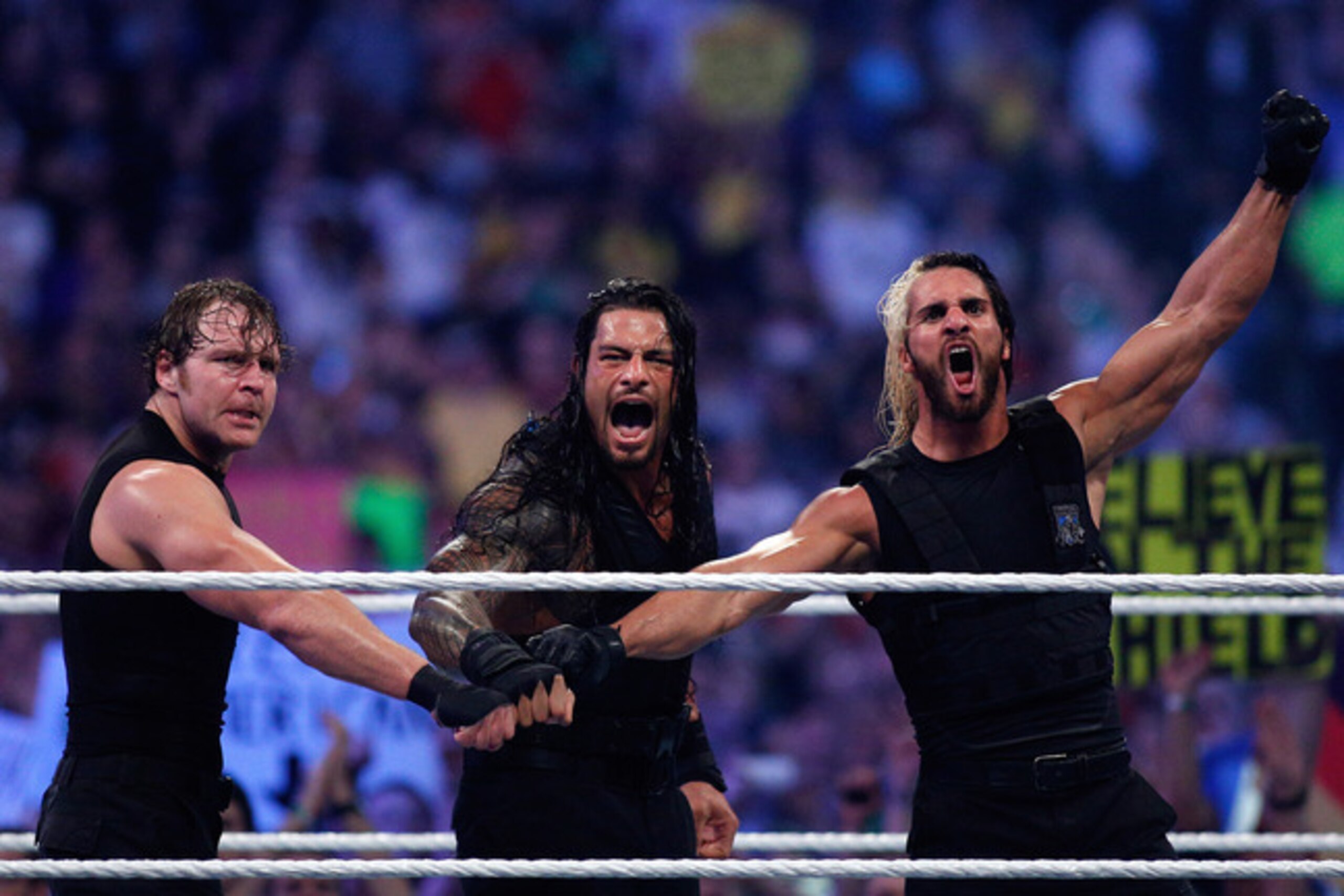 Rollins doesn't get tired of the constant Shield references on WWE programming.