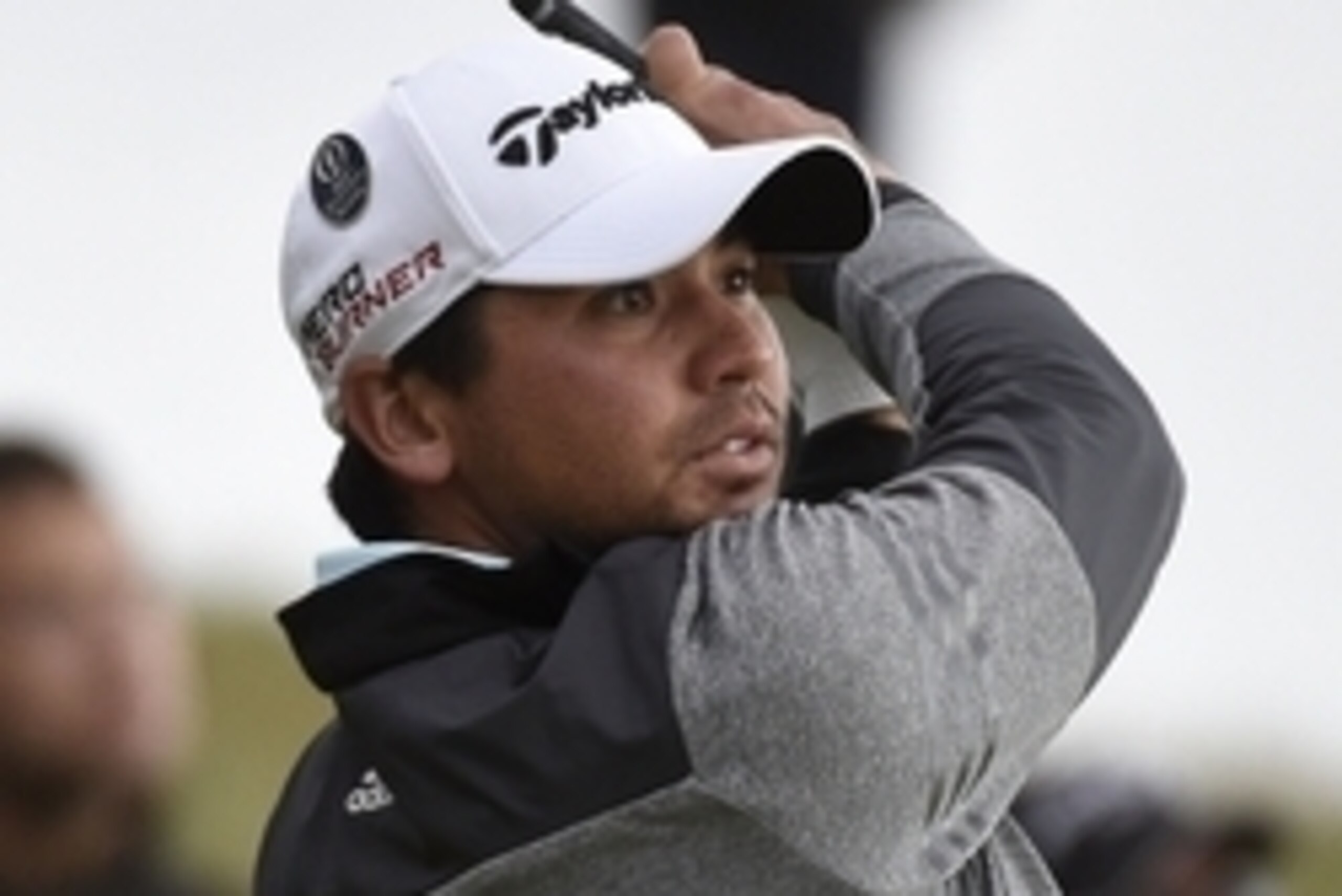 Jul 17, 2015; St. Andrews, Fife SCT; Jason Day watches his tee shot on number eight during the second round of the 144th Open Championship at St. Andrews - Old Course. Mandatory Credit: Ian Rutherford-USA TODAY Sports