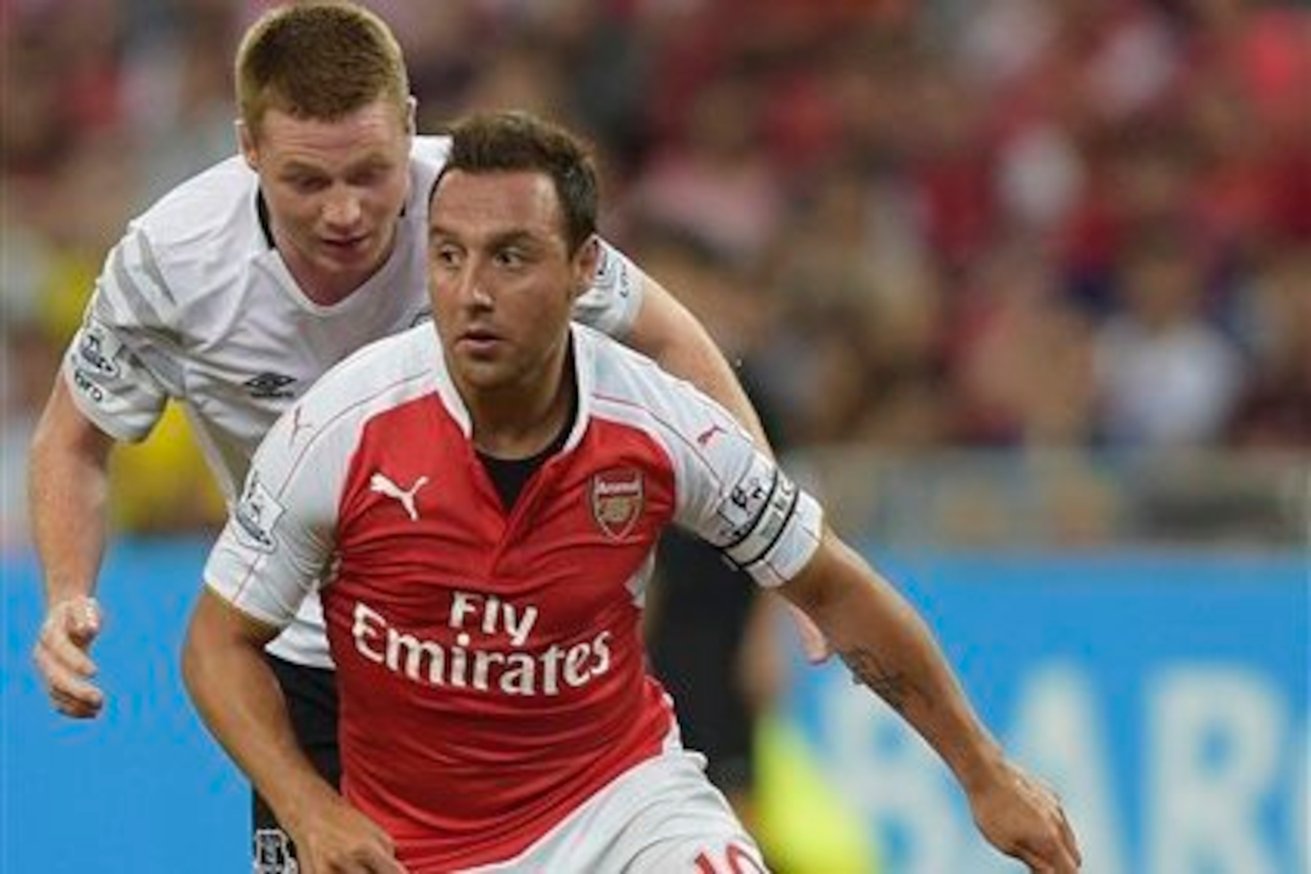 Cazorla tore Everton apart in the second half.