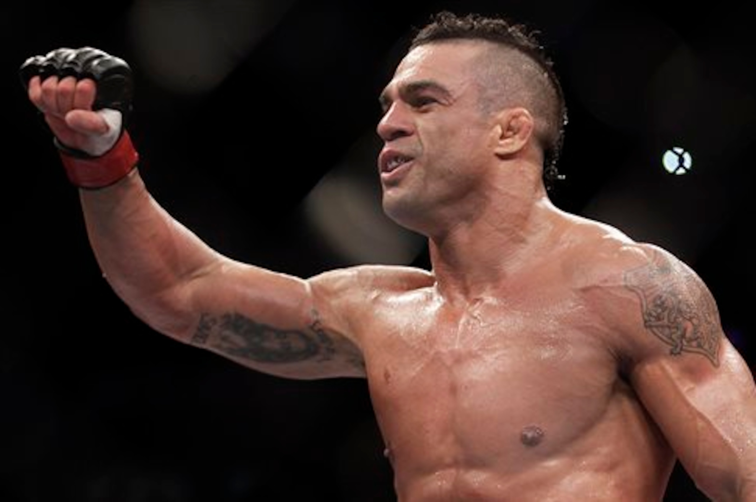 Vitor Belfort, one of the TRT-fueled fighters who beat Bisping