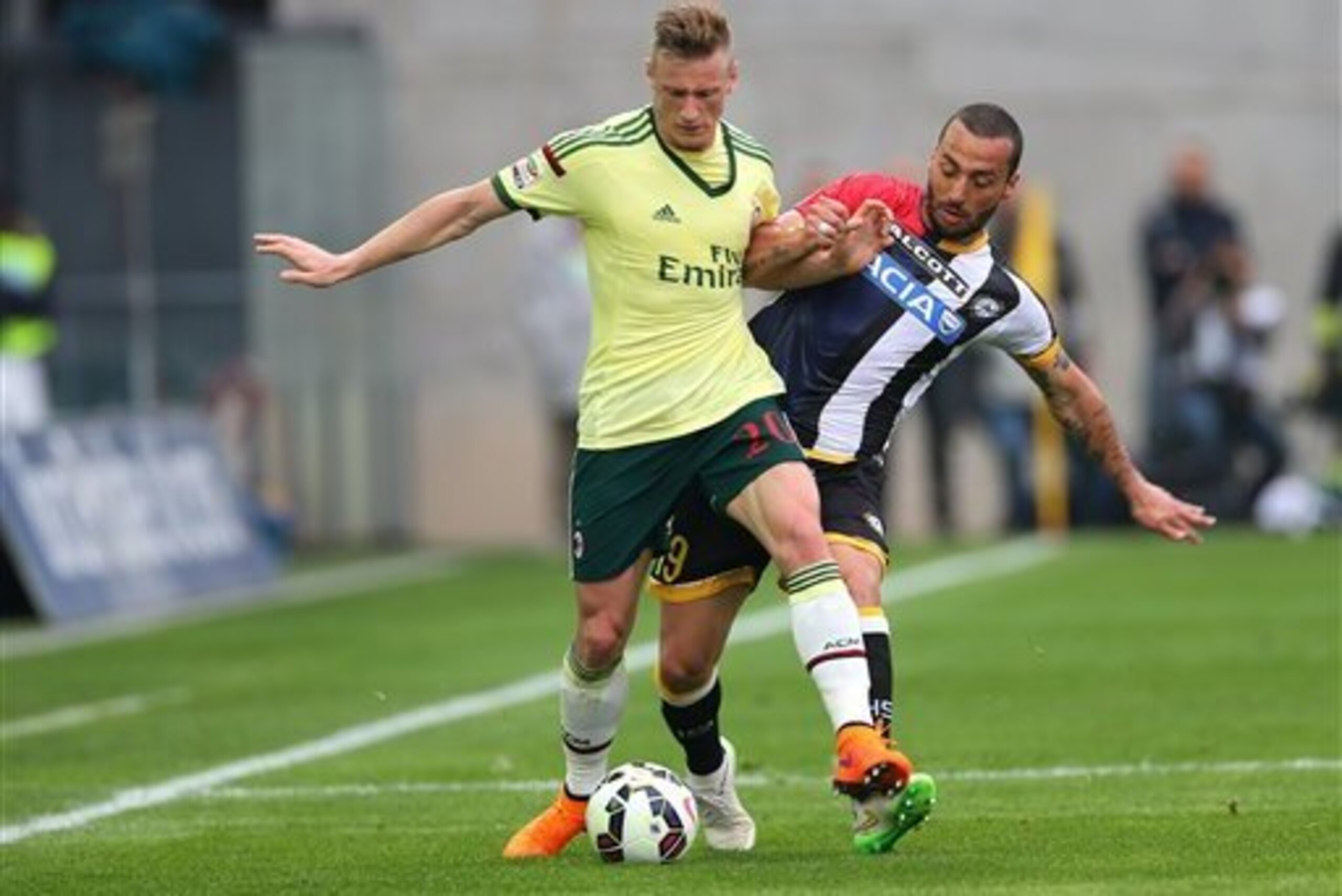 Abate probably has the right full-back spot locked in.
