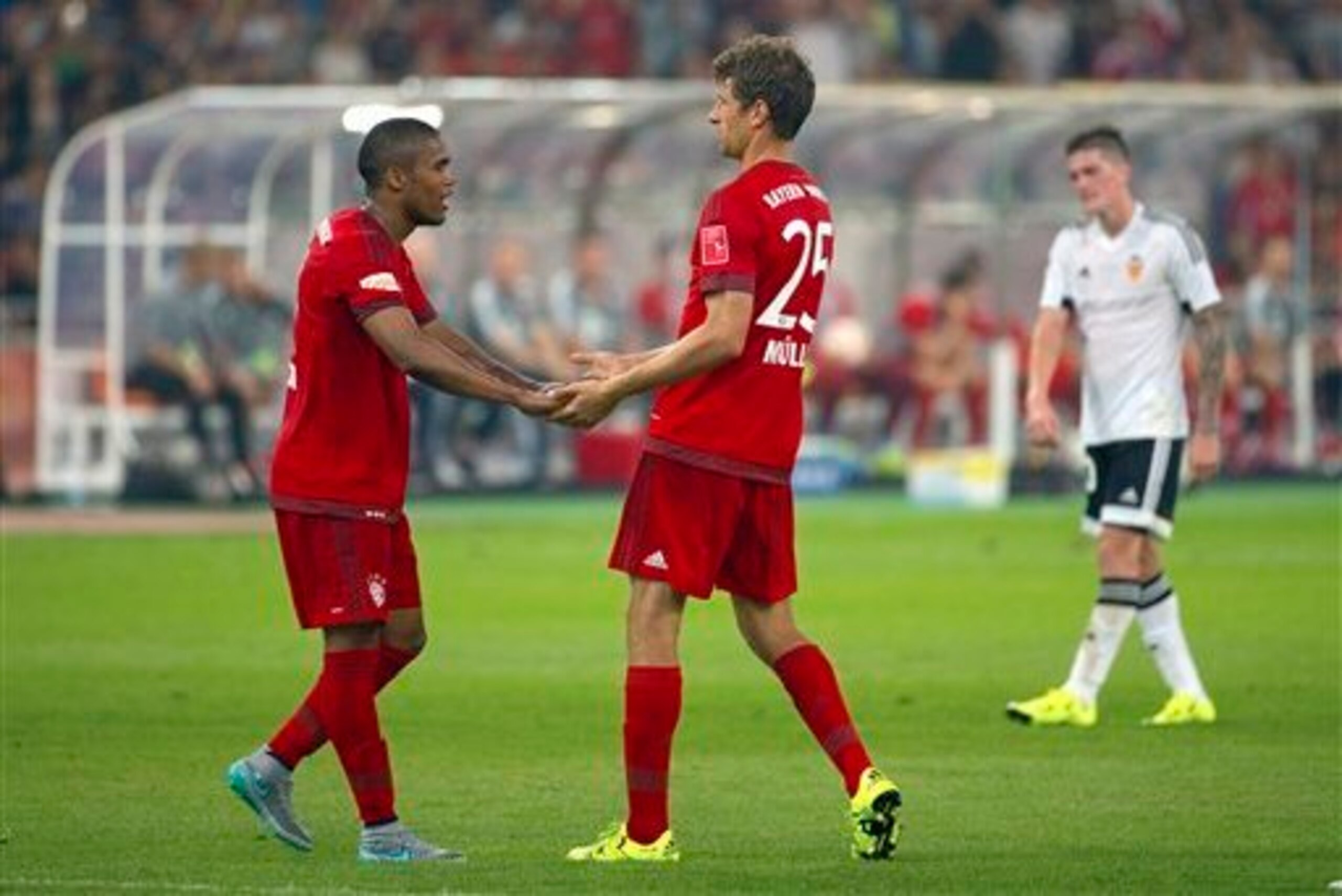Costa and Muller were in fine form against Valencia.
