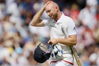 Adam Lyth hit a Test century in his just second appearance for England.