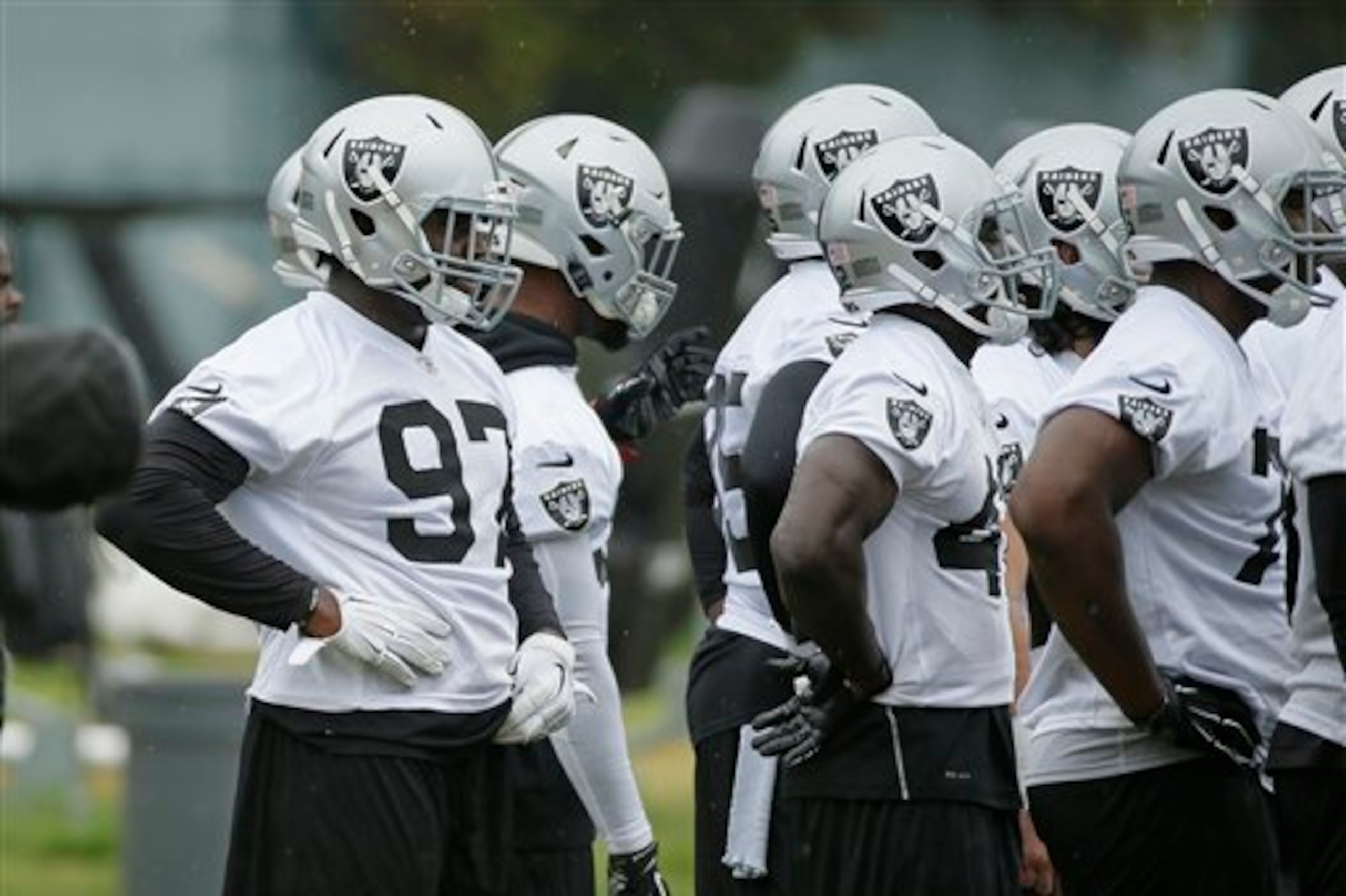 (Far left) No. 97 Mario Edwards Jr.
