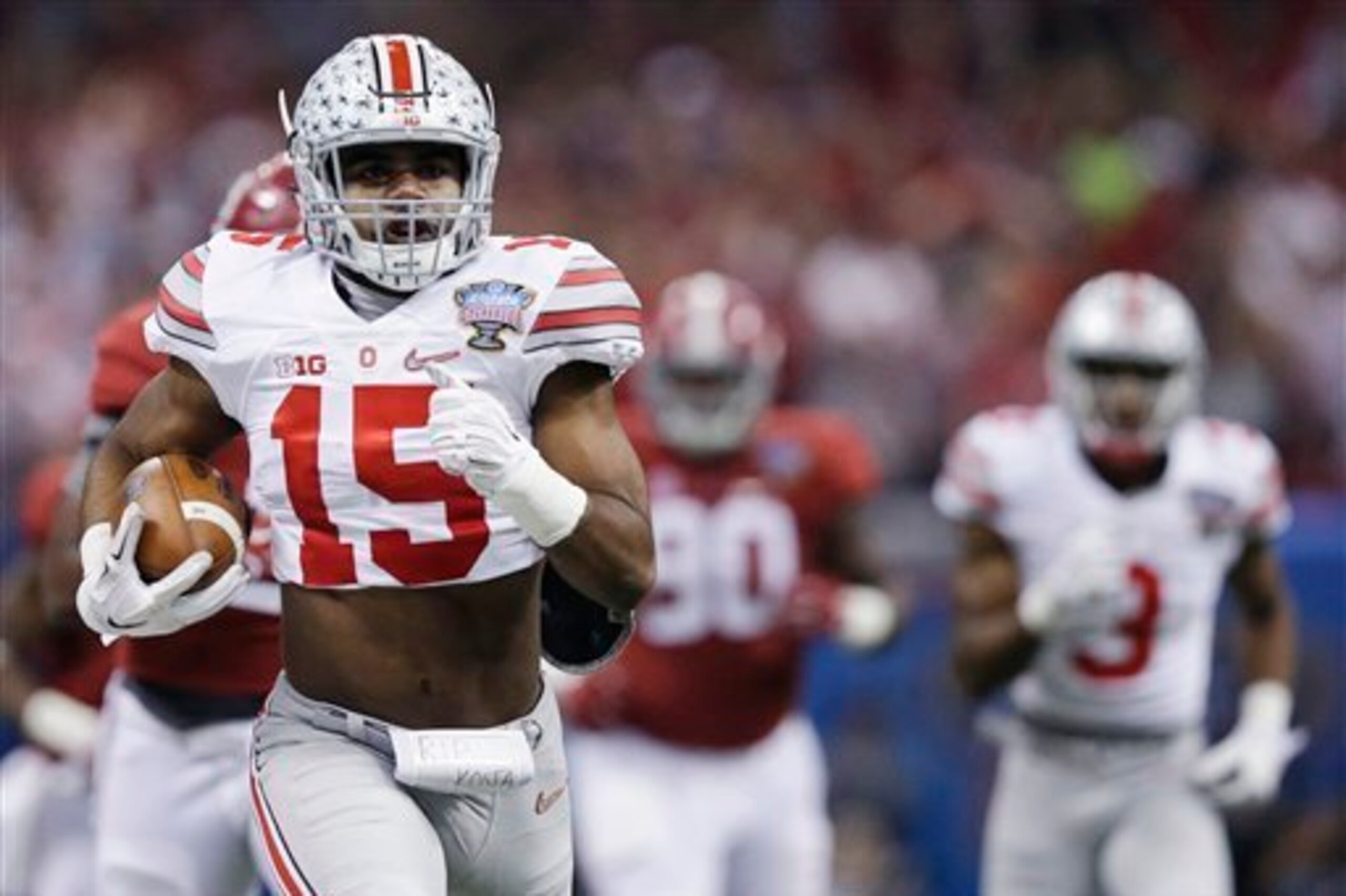 Ohio State Ezekiel Elliott led Ohio State to a semifinal win over Alabama
