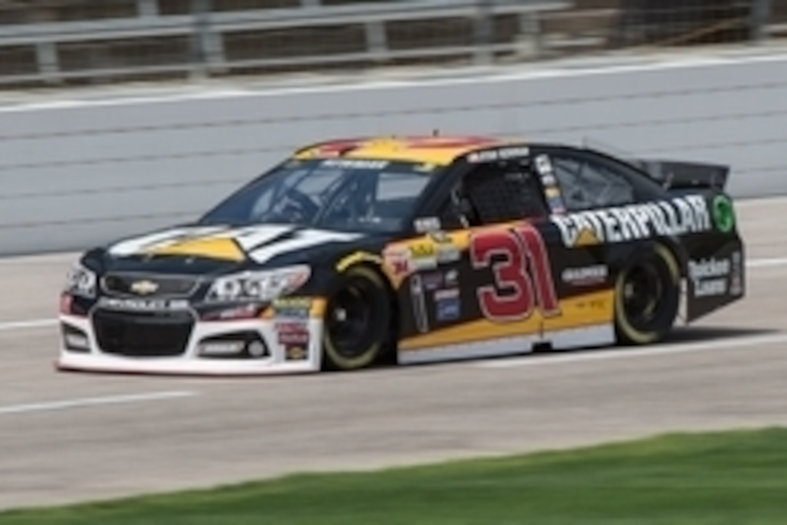 Apr 10, 2015; Fort Worth, TX, USA; Sprint Cup Series driver Ryan Newman (31) during practice for the Duck Commander 500 at Texas Motor Speedway. Mandatory Credit: Jerome Miron-USA TODAY Sports