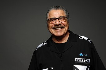 HALIFAX, NS - OCTOBER 4:  Cutman Jacob 'Stitch' Duran poses for a post-fight portrait backstage during the UFC Fight Night event at the Scotiabank Centre on October 4, 2014 in Halifax, Nova Scotia, Canada. (Photo by Mike Roach/Zuffa LLC/Zuffa LLC via Gett