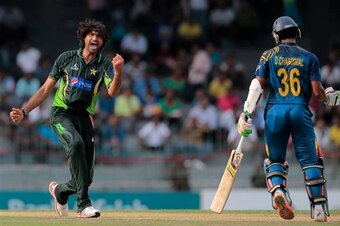 Pakistan were on top from the off.