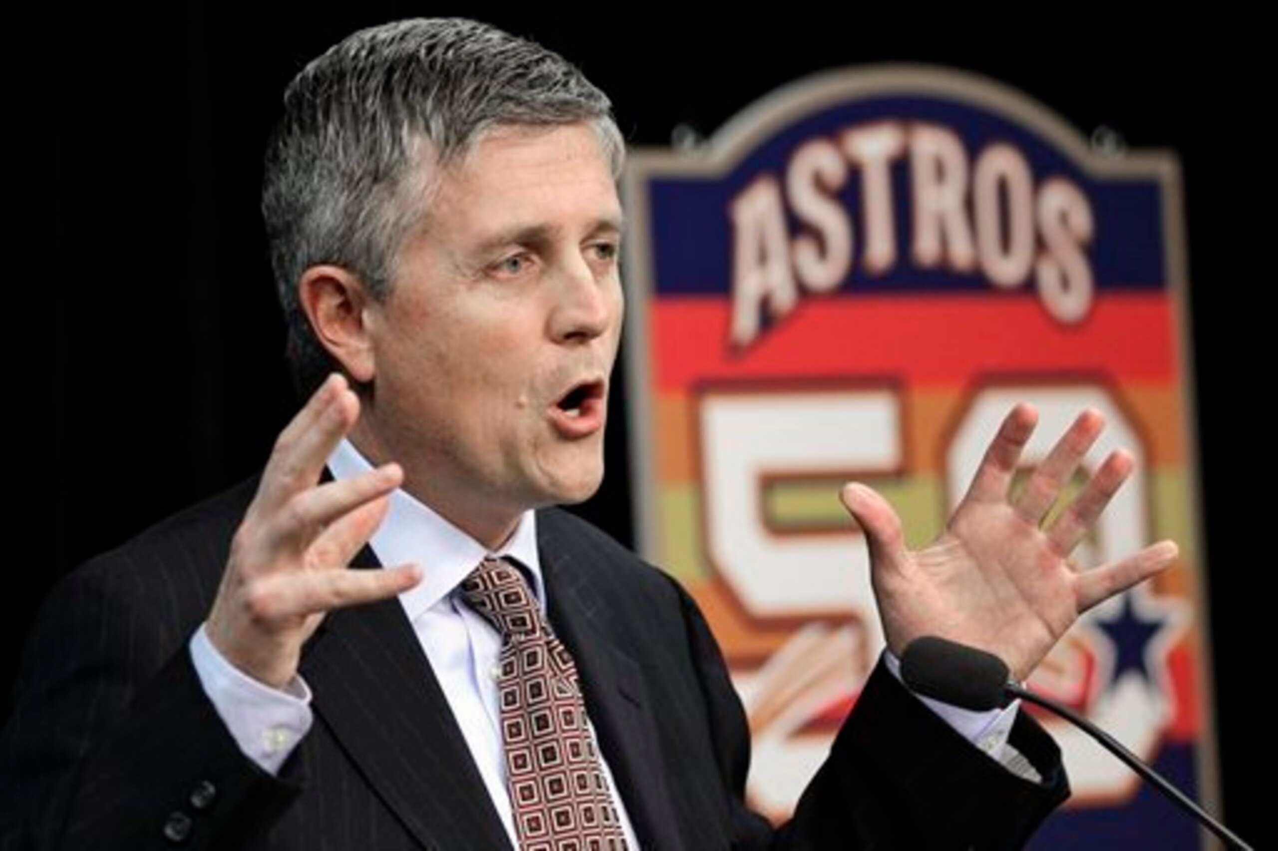 Houston GM Jeff Luhnow is desperate for an arm. Houston GM Jeff Luhnow is desperate for an arm.