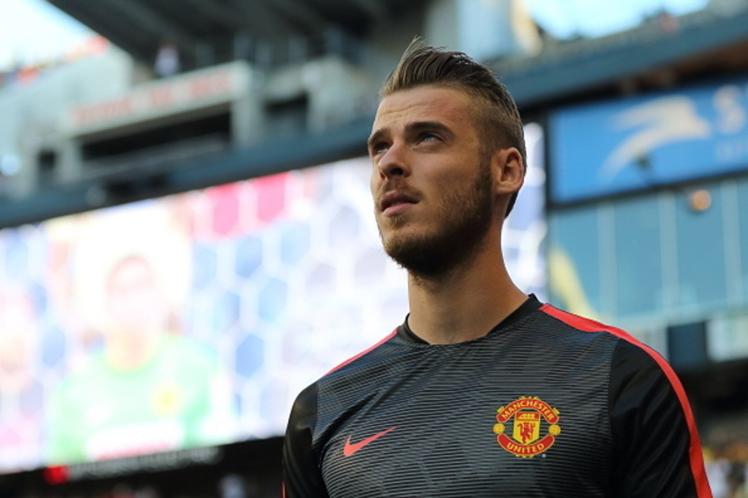 SEATTLE, WA - JULY 17:  Goalkeeper David de Gea of Manchester United during the International Champions Cup 2015 match between Club America and Manchester United  at CenturyLink Field on July 17, 2015 in Seattle, Washington.  (Photo by Matthew Ashton - AM