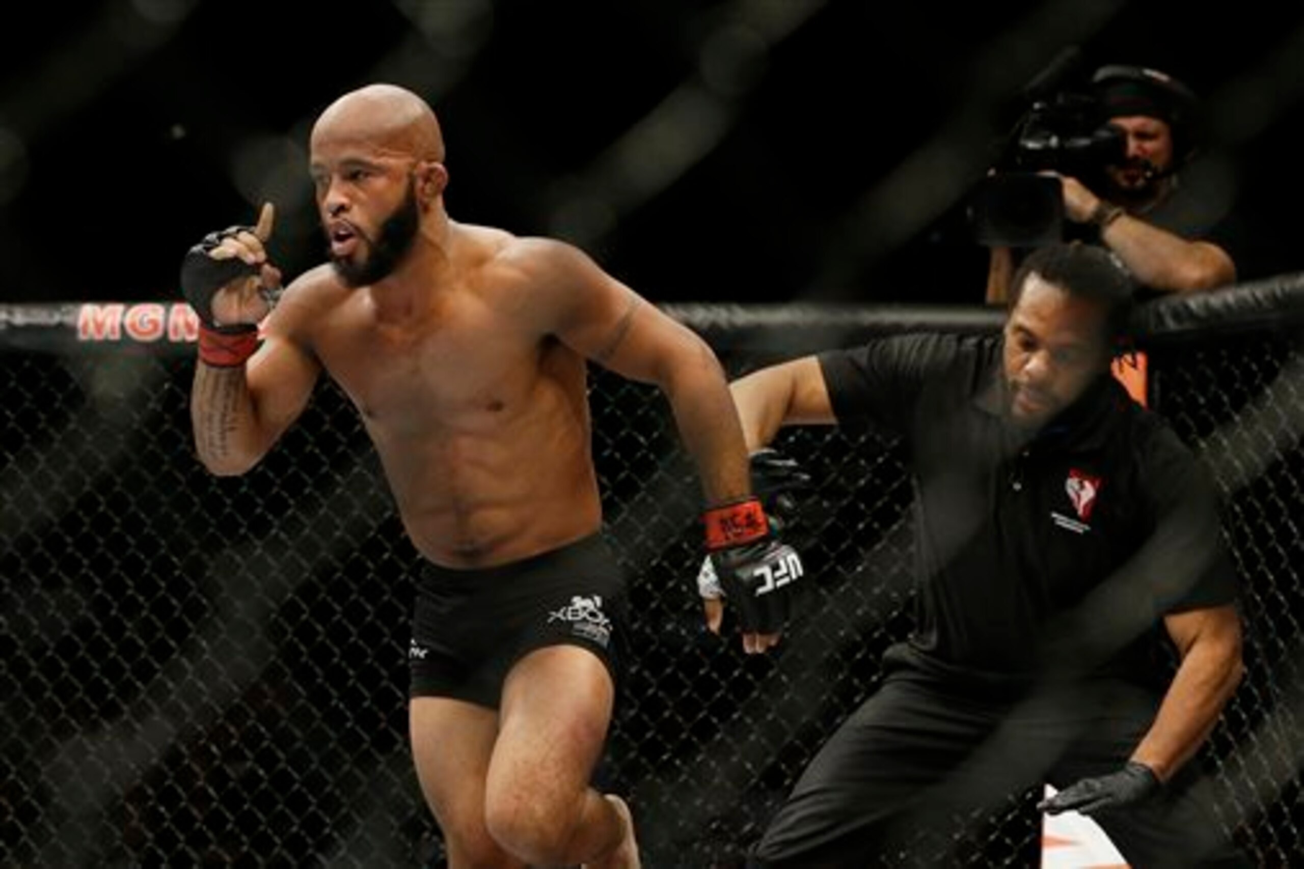 Demetrious Johnson. Demetrious Johnson.
