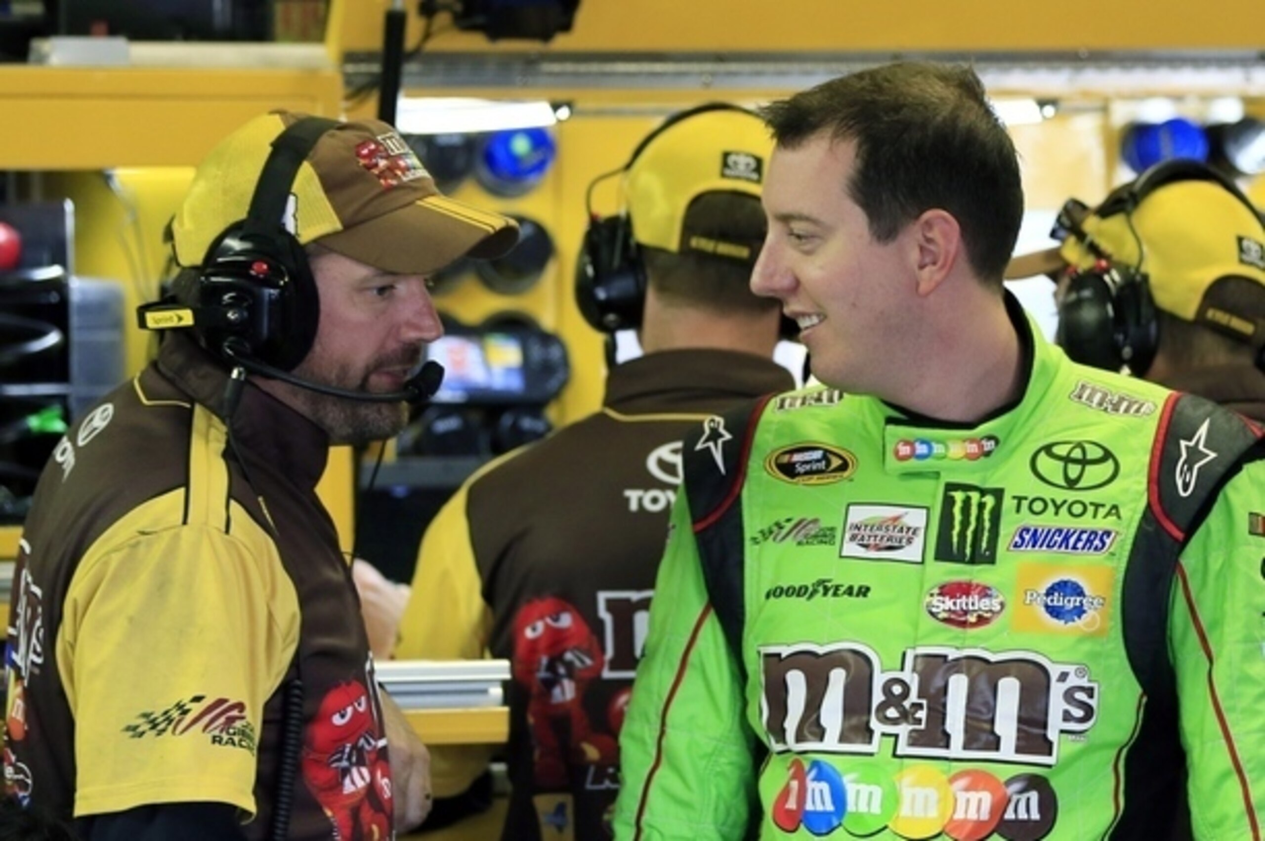 Crew chief Adam Stevens and Kyle Busch first teamed up in the Xfinity Series.