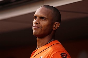 Reserve outfielder Justin Maxwell is hitting just .216 on a thin San Francisco bench.