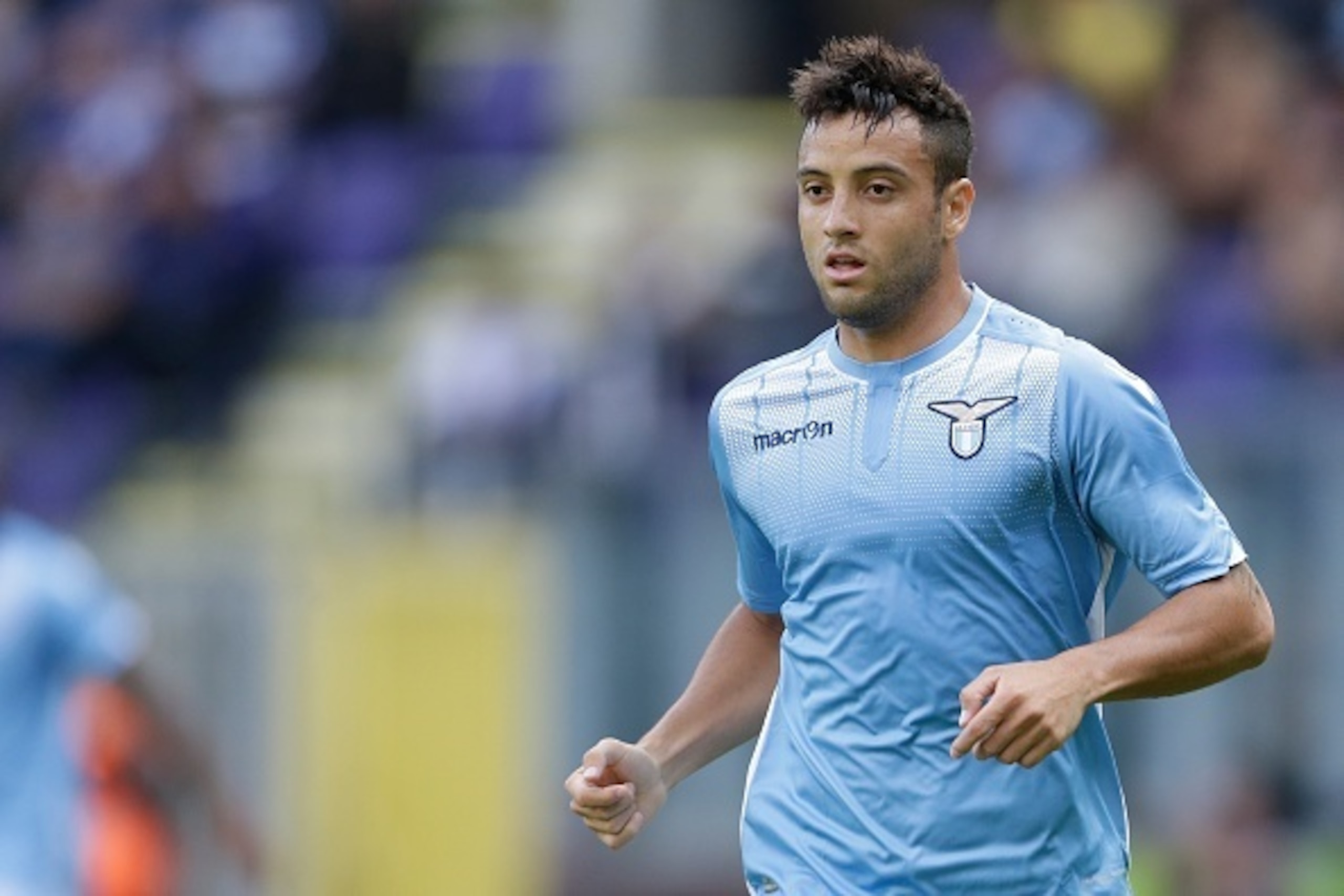 Felipe Anderson of SS Lazio Roma during the pre-season friendly match between RSC Anderlecht and SS Lazio Roma on July 19, 2015 at the Constant Vanden Stock stadium in Brussels, Belgium.(Photo by VI Images via Getty Images) Felipe Anderson of SS Lazio Roma during the pre-season friendly match between RSC Anderlecht and SS Lazio Roma on July 19, 2015 at the Constant Vanden Stock stadium in Brussels, Belgium.(Photo by VI Images via Getty Images)