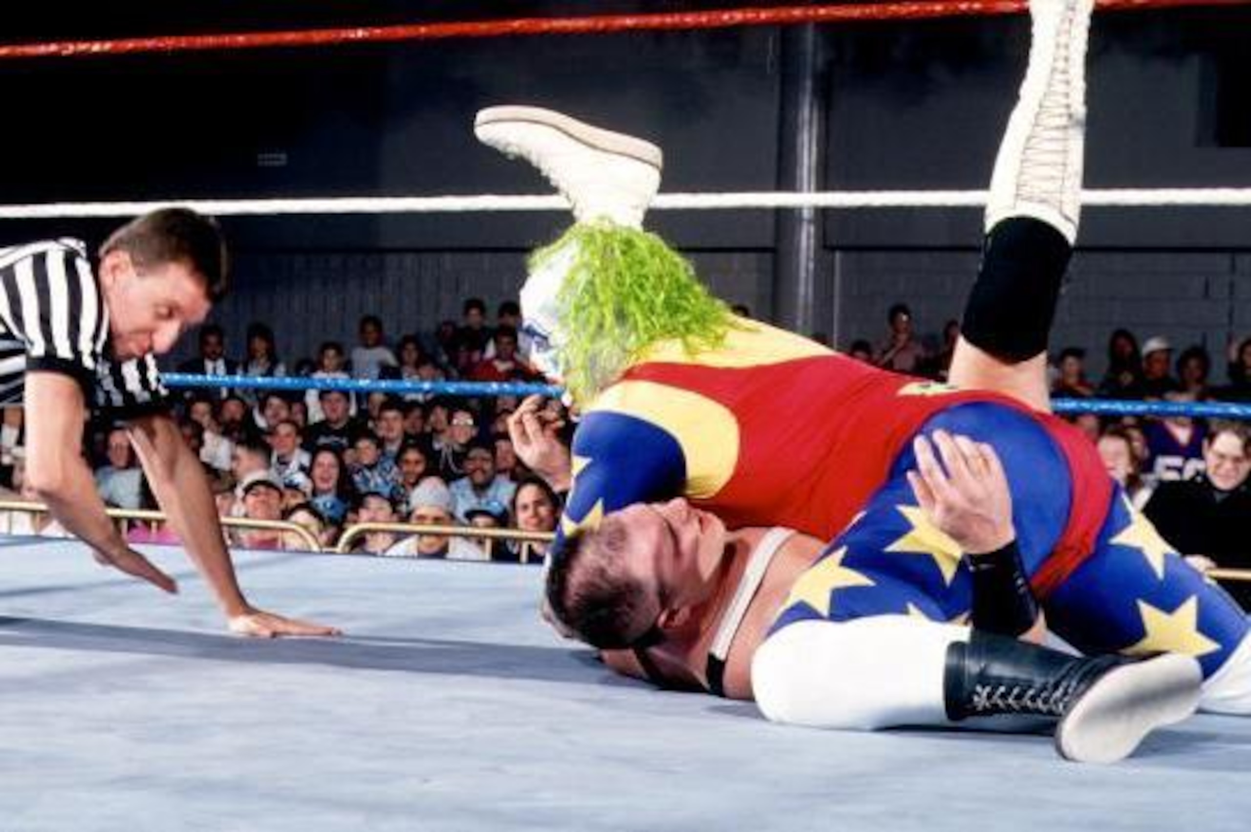 Doink the Clown in action on Raw.