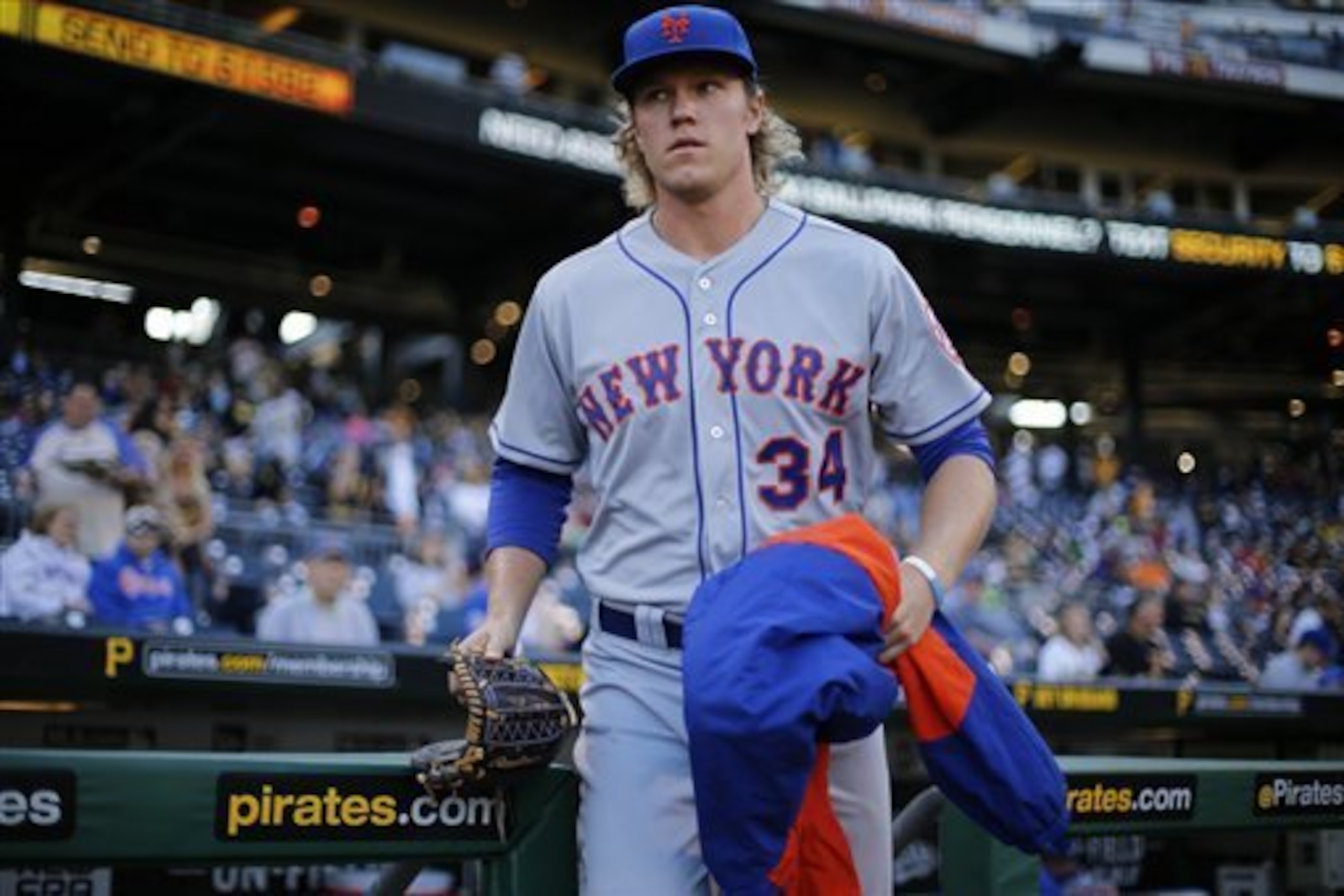 Syndergaard could get a taste of October baseball in his rookie campaign.