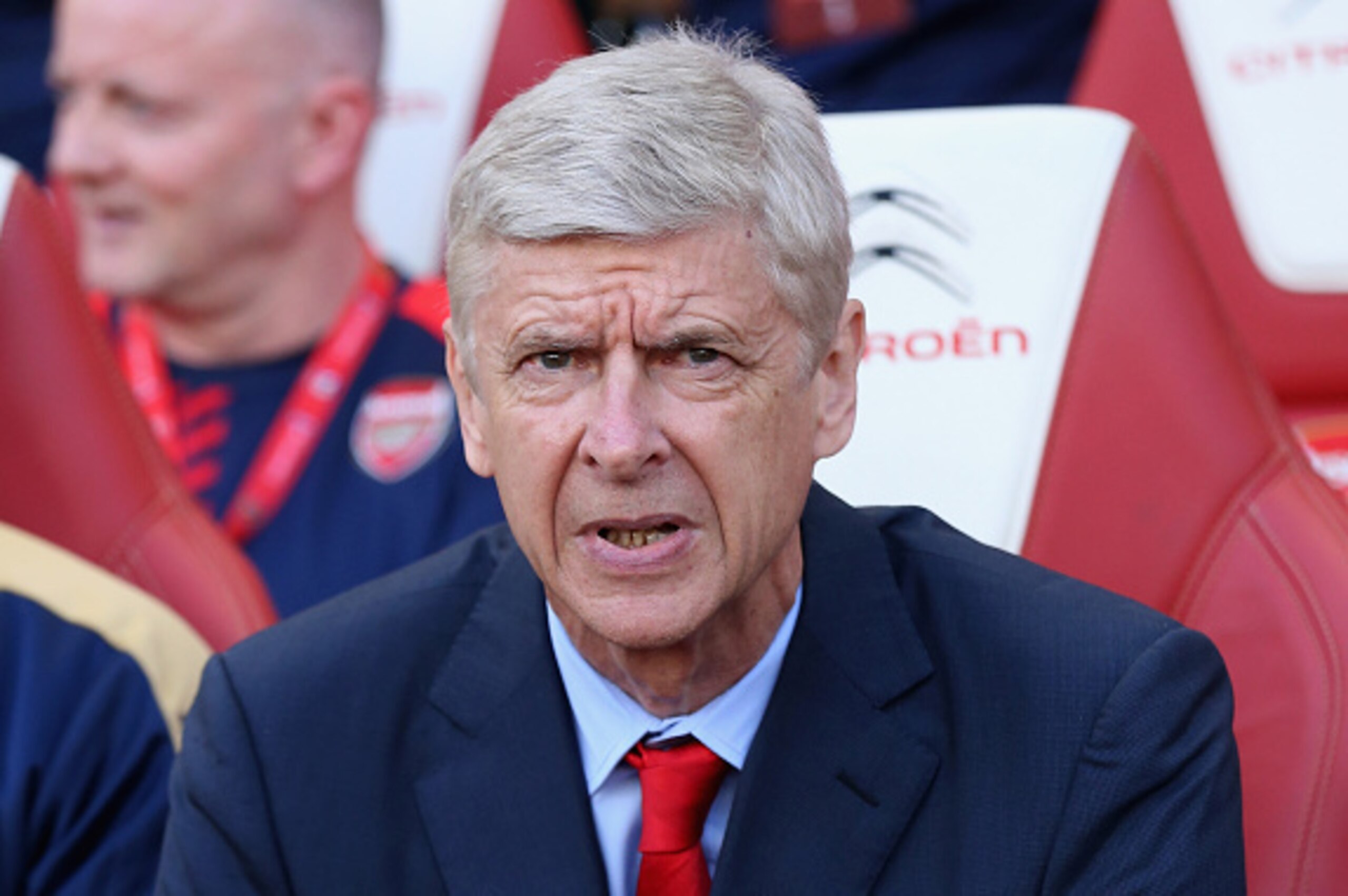 LONDON, ENGLAND - JULY 25:  Arsene Wenger, the Arsenal manager looks on during the Emirates Cup match between Arsenal and Olympique Lyonnais at the Emirates Stadium on July 25, 2015 in London, England.  (Photo by David Rogers/Getty Images)