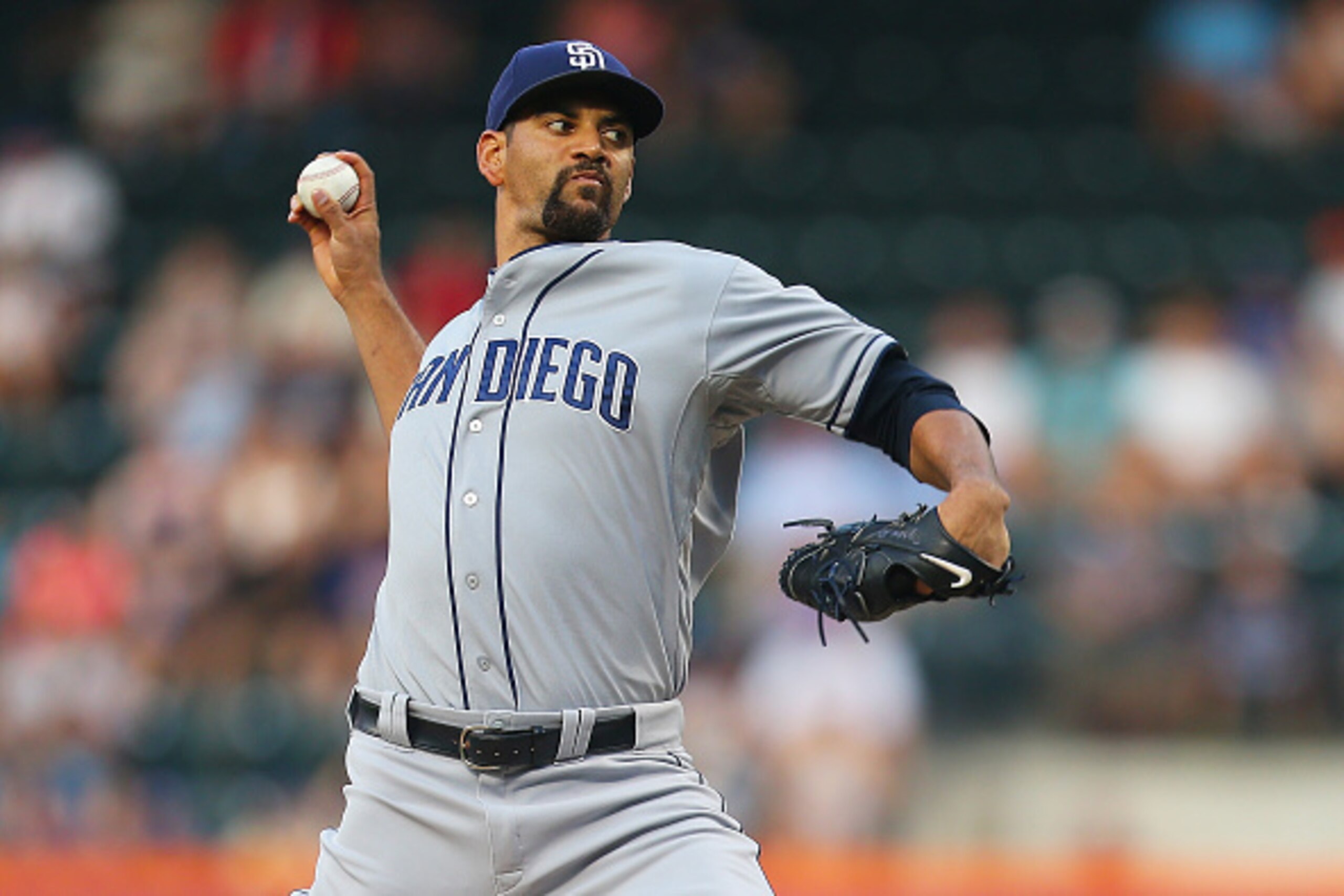 NEW YORK, NY - JULY 29: Tyson Ross #38 of the San Diego Padres pitches in the first inning against the New York Mets at Citi Field on July 29, 2015 in Flushing neighborhood of the Queens borough of New York City.  (Photo by Mike Stobe/Getty Images)