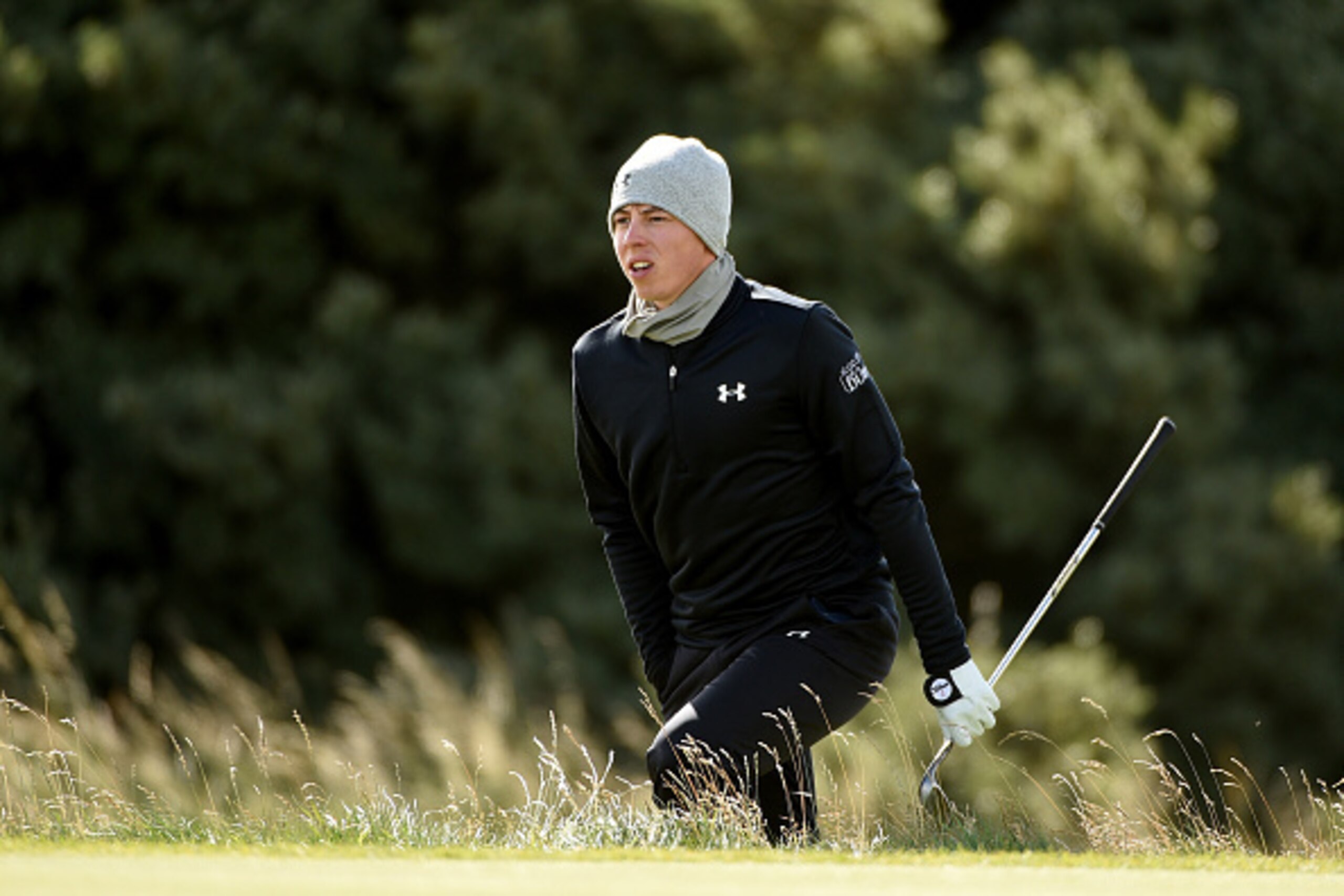 ABERDEEN, SCOTLAND - JULY 30: Matthew Fitzpatrick of England on the par four 4th hole during his first round match against Bradley Dredge of Wales in the Saltire Energy Paul Lawrie Matchplay at Murcar Links Golf Course on July 30, 2015 in Aberdeen, Scotl ABERDEEN, SCOTLAND - JULY 30: Matthew Fitzpatrick of England on the par four 4th hole during his first round match against Bradley Dredge of Wales in the Saltire Energy Paul Lawrie Matchplay at Murcar Links Golf Course on July 30, 2015 in Aberdeen, Scotl