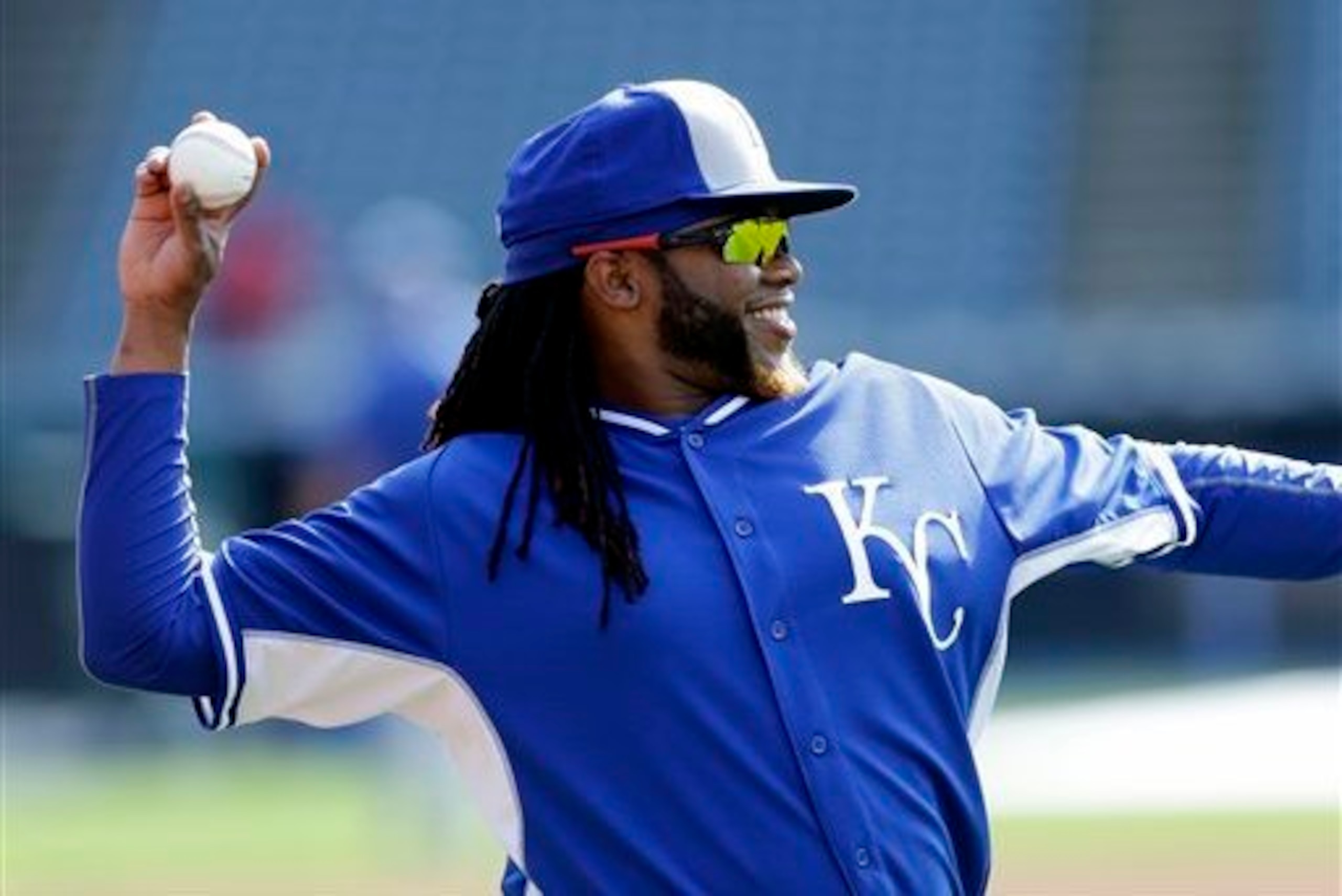 Johnny Cueto adds ace-level talent to the defending AL champs' rotation. Johnny Cueto adds ace-level talent to the defending AL champs' rotation.