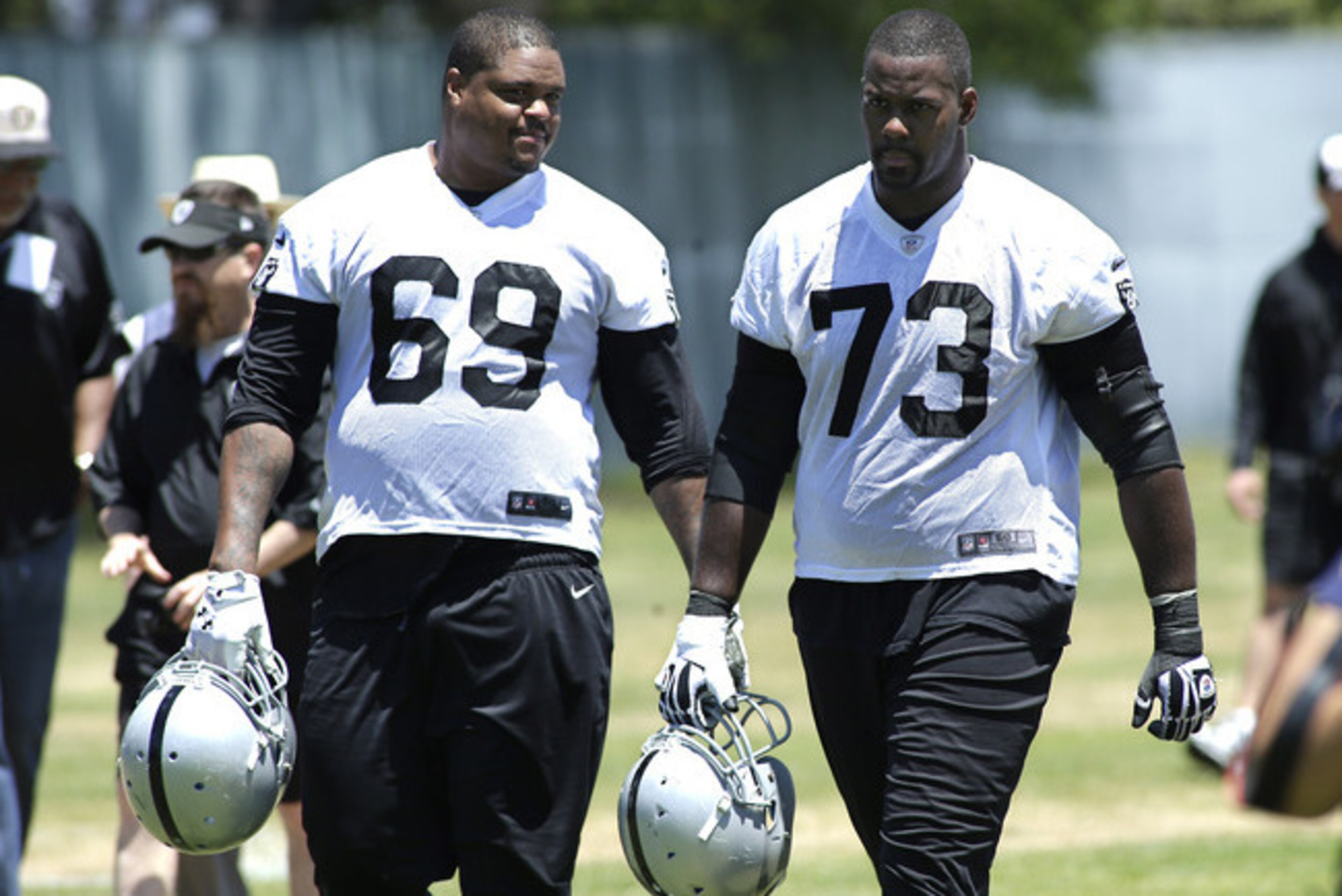 Khalif Barnes (left) and Matt McCants (right) Khalif Barnes (left) and Matt McCants (right)