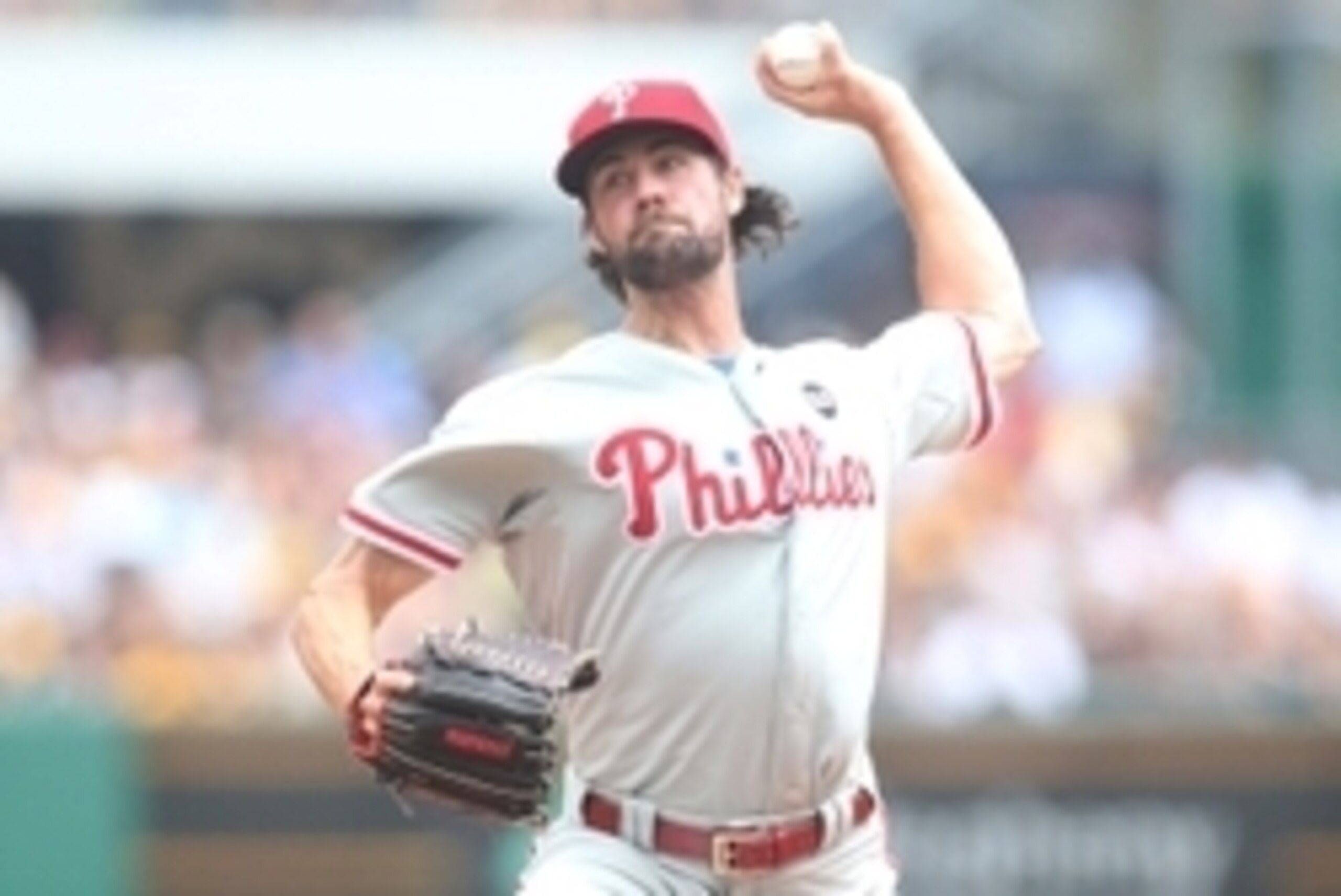 Jun 14, 2015; Pittsburgh, PA, USA; Philadelphia Phillies starting pitcher Cole Hamels (35) delivers a pitch against the Pittsburgh Pirates during the first inning at PNC Park. Mandatory Credit: Charles LeClaire-USA TODAY Sports