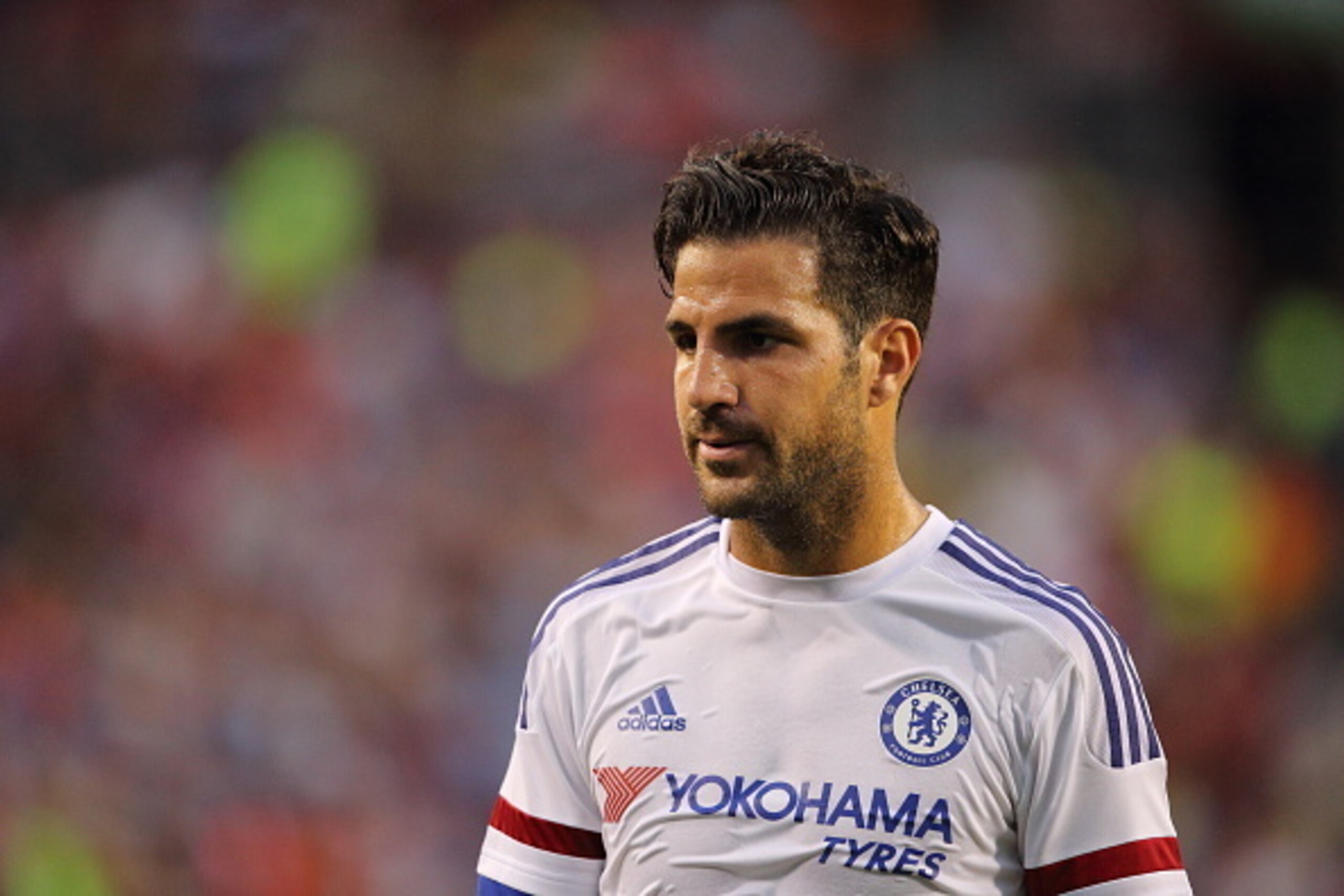 LANDOVER, UNITED STATES - JULY 28:  Cesc Fabregas of Chelsea during the International Champions Cup match between Barcelona and Chelsea at FedExField on July 28, 2015 in Landover, Maryland.  (Photo by Matthew Ashton - AMA/Getty Images)