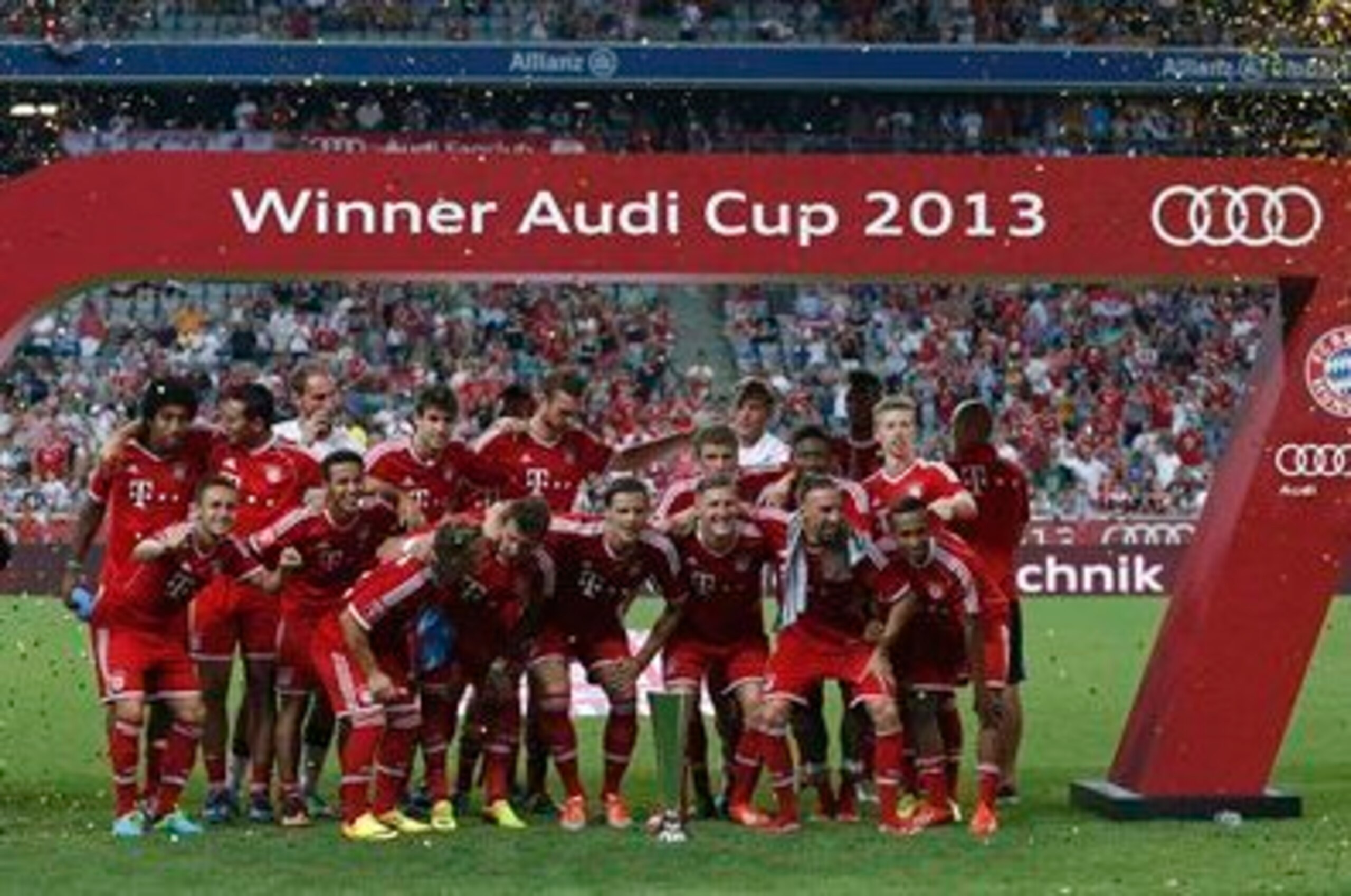 Bayern were winners in their last Audi Cup appearance, in 2013.