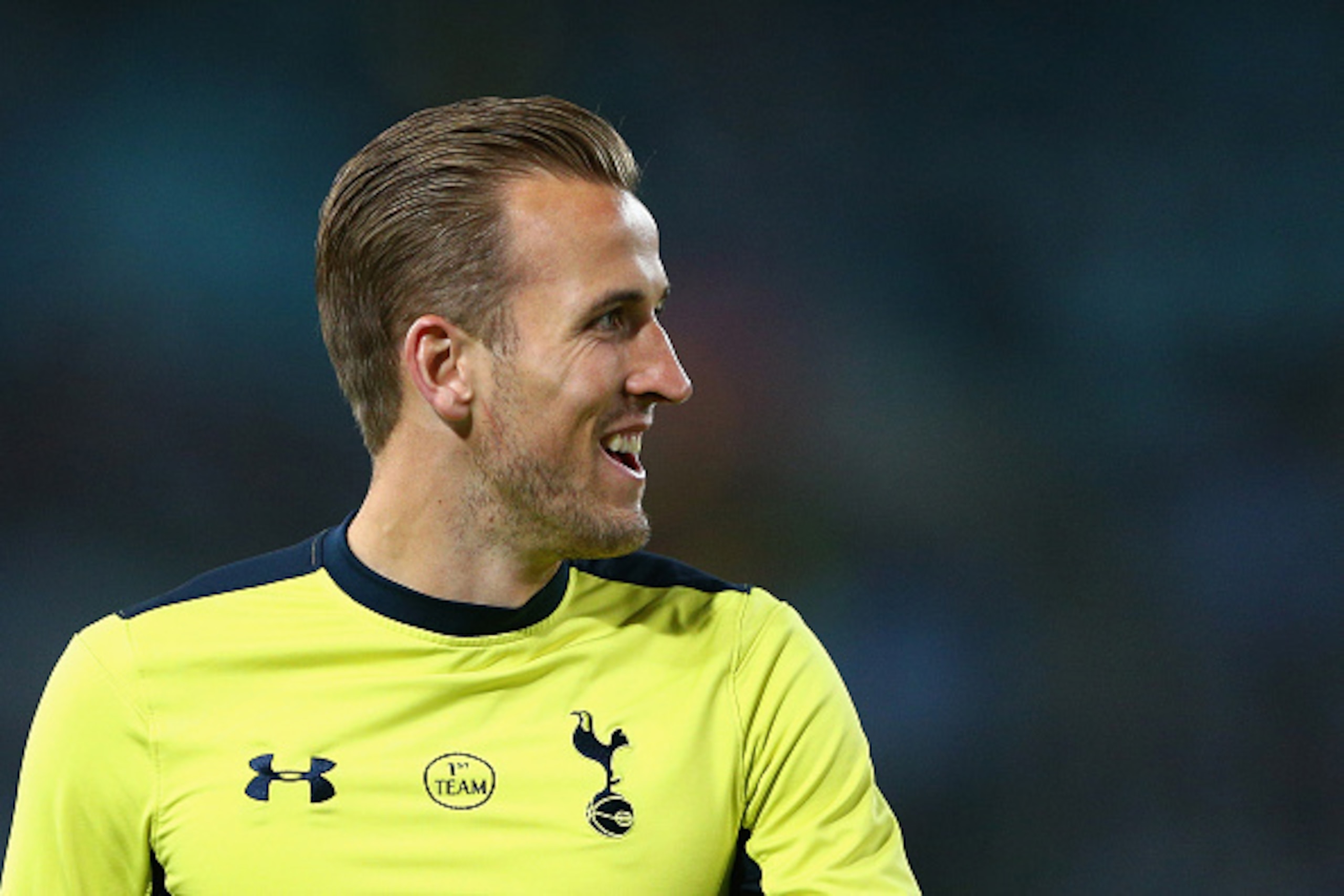 SYDNEY, AUSTRALIA - MAY 30:  Harry Kane of Hotspur warms up during the international friendly match between Sydney FC and Tottenham Spurs at ANZ Stadium on May 30, 2015 in Sydney, Australia.  (Photo by Cameron Spencer/Getty Images)
