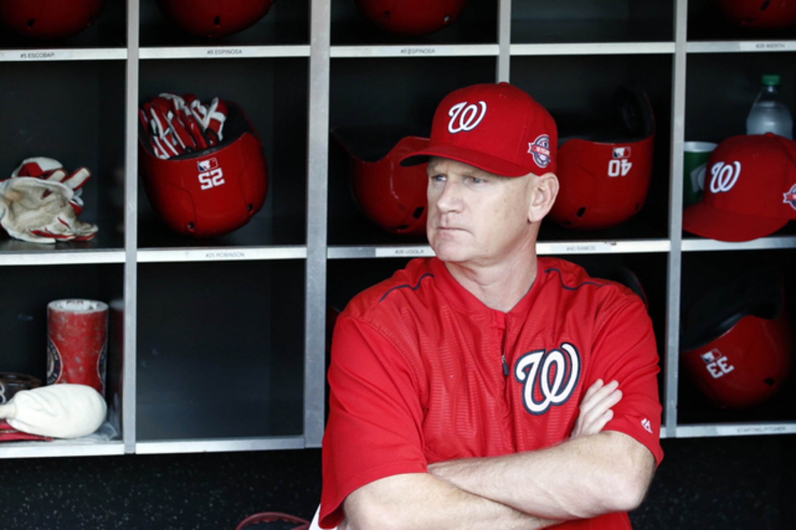 The Nationals, a near-consensus pick to win the NL East, find themselves in second place and three games out in the wild-card race.