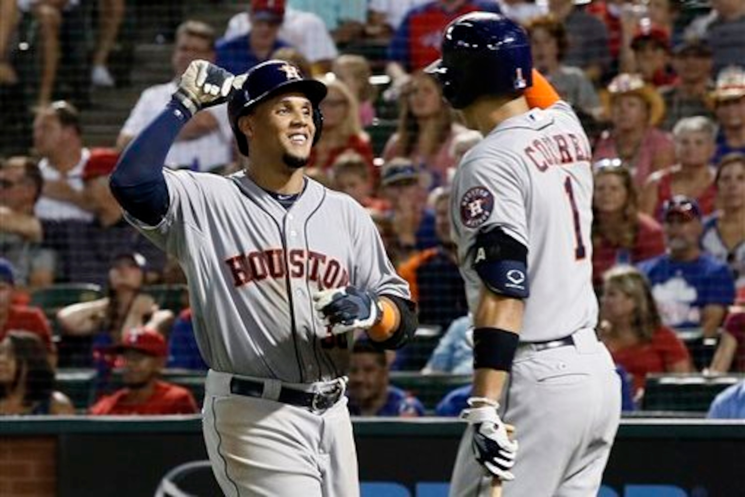 Carlos Gomez and Carlos Correa are a heck of a dynamic duo.