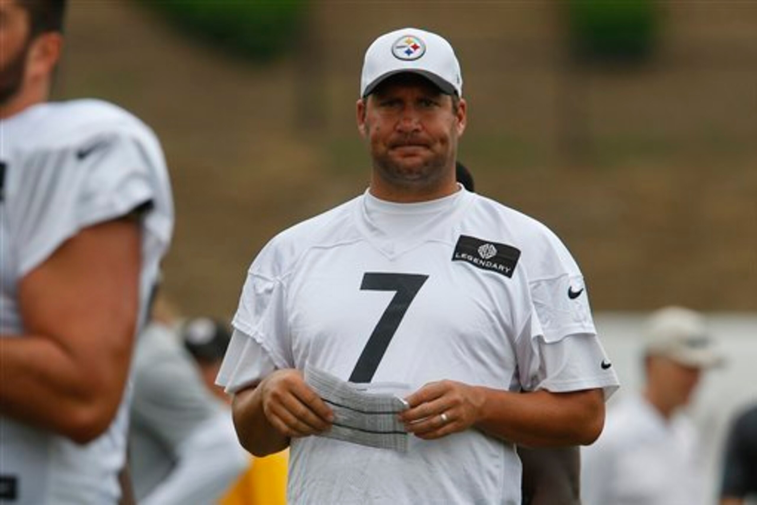 Steelers' starting quarterback Ben Roethlisberger has seen limited reps in training camp, because he doesn't need them. Don't expect to see him much on Sunday, either, with the Steelers set to play five preseason games.