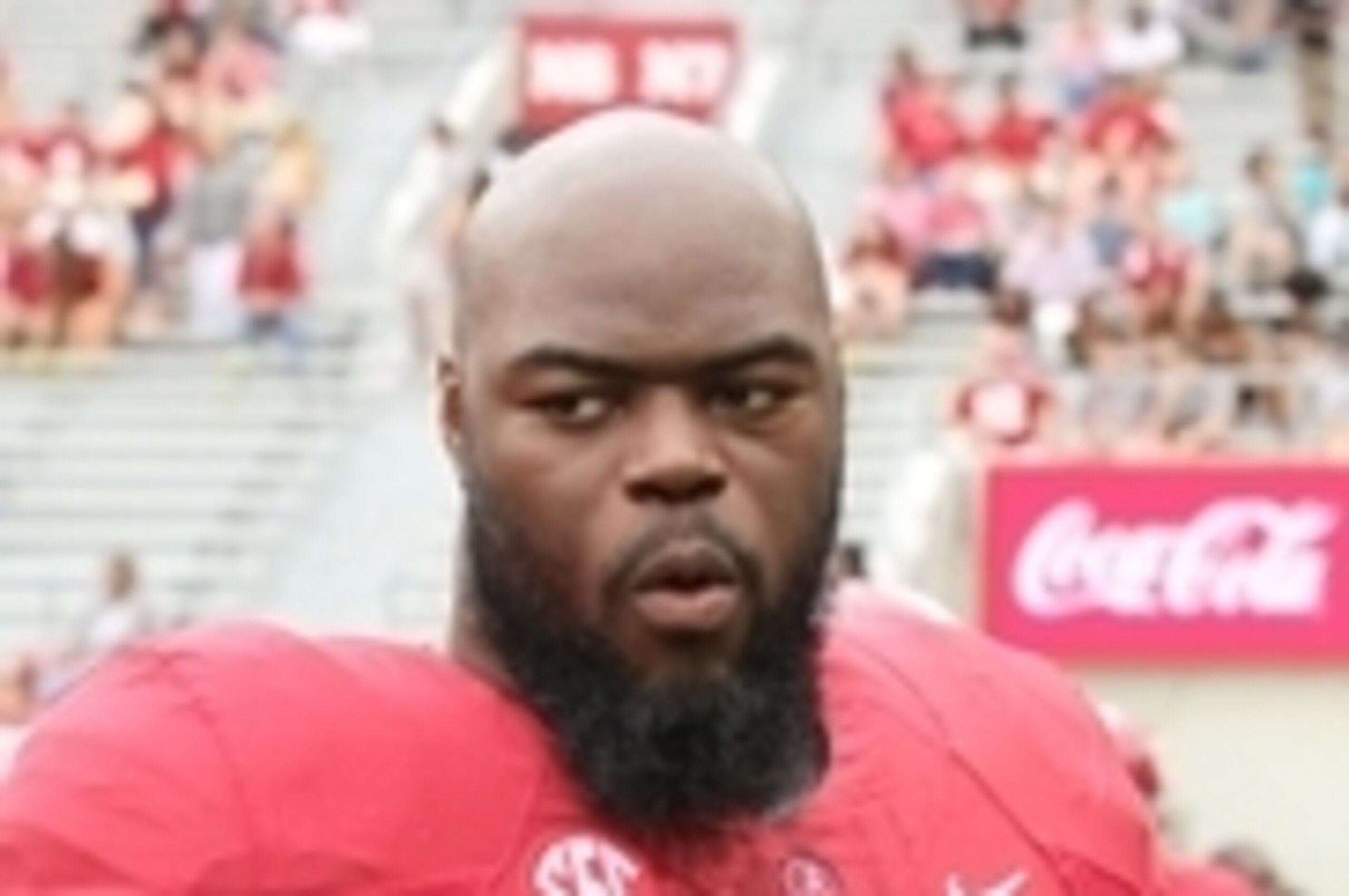 Apr 18, 2015; Tuscaloosa, AL, USA; Alabama Crimson Tide defensive lineman A   Shawn Robinson (86) during the A-day game at Bryant Denny Stadium. Mandatory Credit: Marvin Gentry-USA TODAY Sports