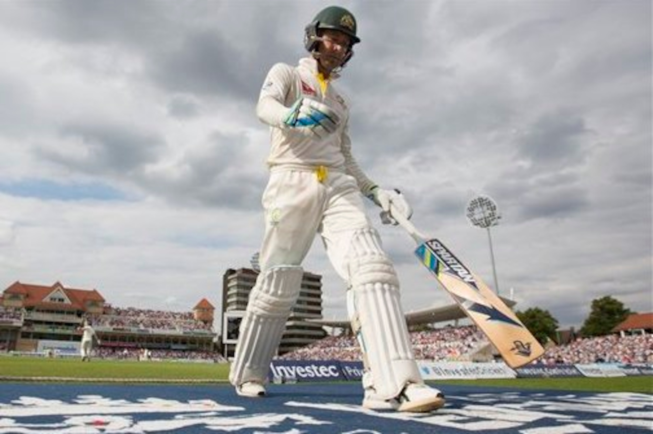 Michael Clarke has yet to make a half-century in the current series in England.