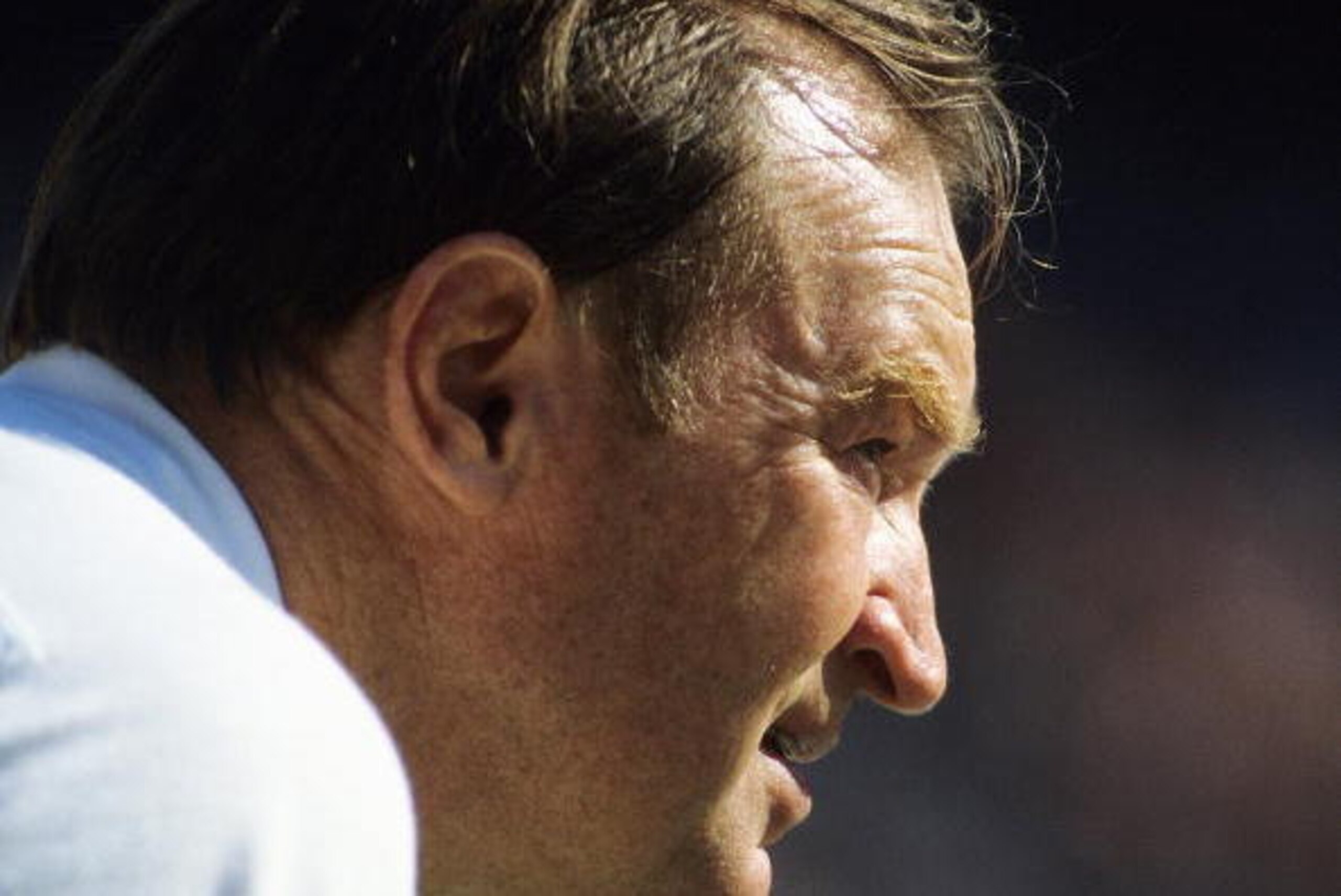 KANSAS CITY, MO - SEPTEMBER 20:  Head Coach Don Coryell of the San Diego Chargers during a game against the Kansas City Chiefs on September 20, 1981 in Kansas City, Missouri.  (Photo by Ronald C. Modra/Sports Imagery/Getty Images)