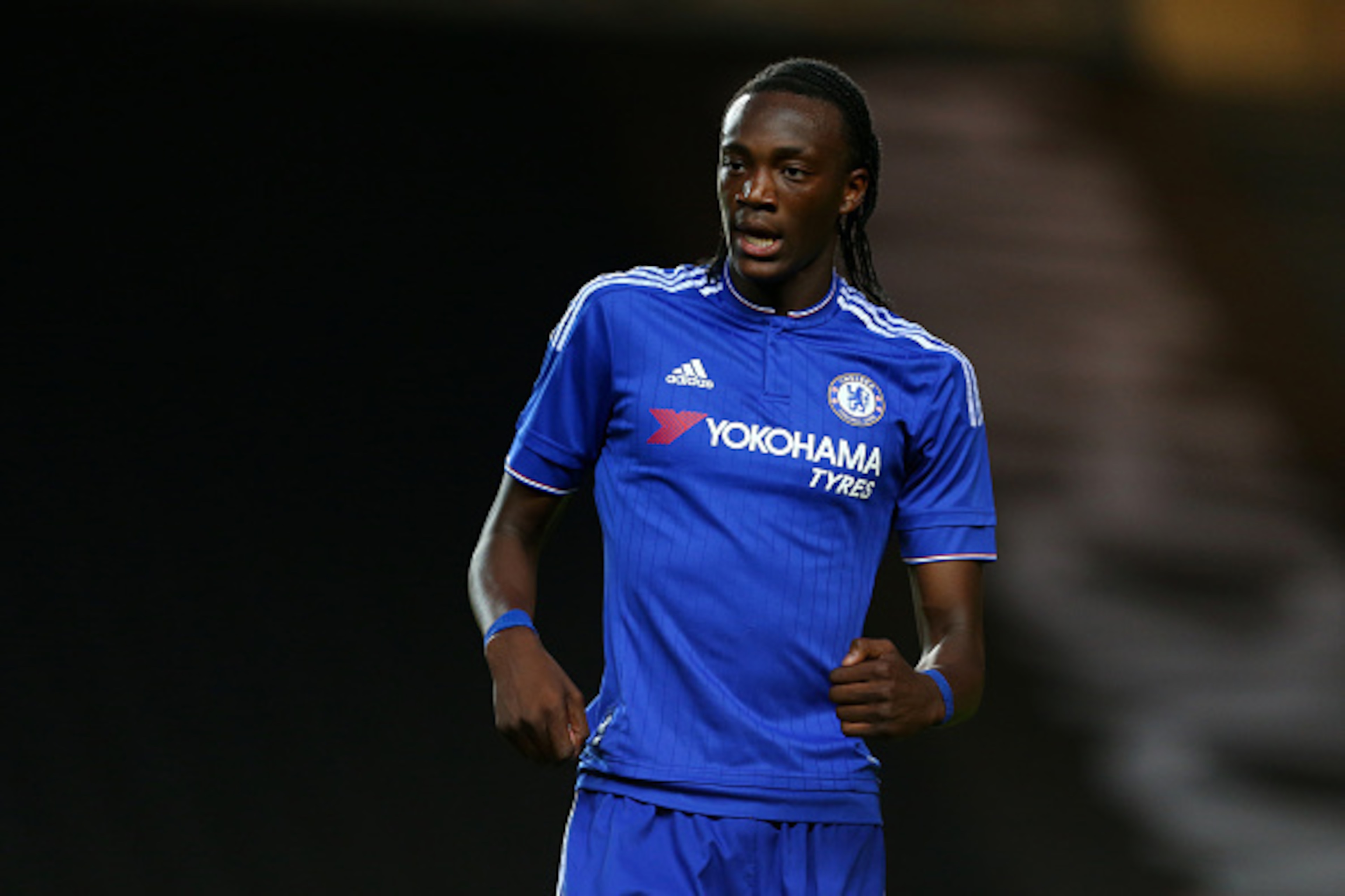 MILTON KEYNES, ENGLAND - AUGUST 03: Tammy Abraham of Chelsea during the pre-season friendly between MK Dons and a Chelsea XI at Stadium mk on August 3, 2015 in Milton Keynes, England.  (Photo by Catherine Ivill - AMA/Getty Images)