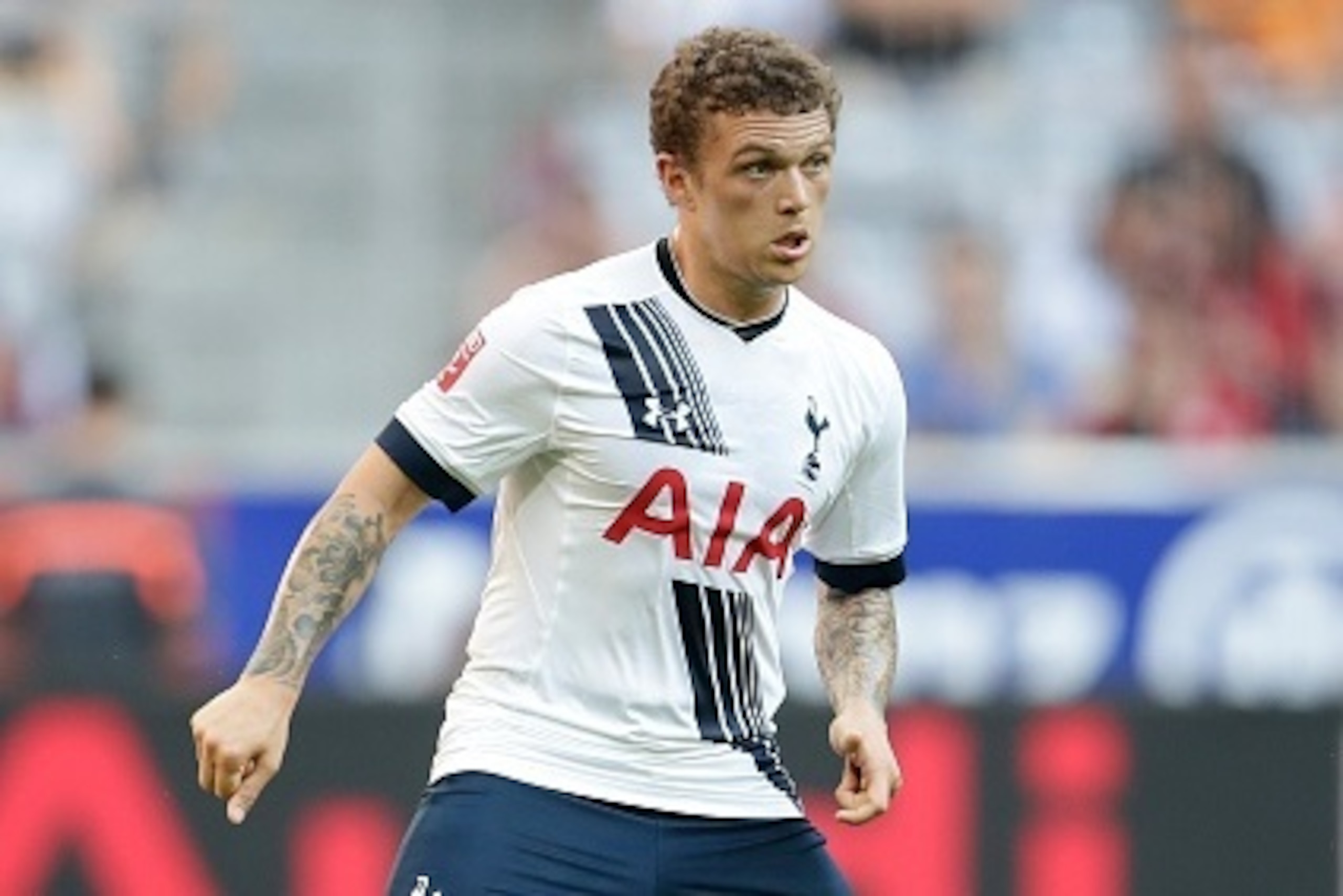 Kierian Trippier of Tottenham Hotspur during the AUDI Cup bronze final match between Tottenham Hotspur and AC Milan on August 5, 2015 at the Allianz Arena in Munich, Germany(Photo by VI Images via Getty Images)