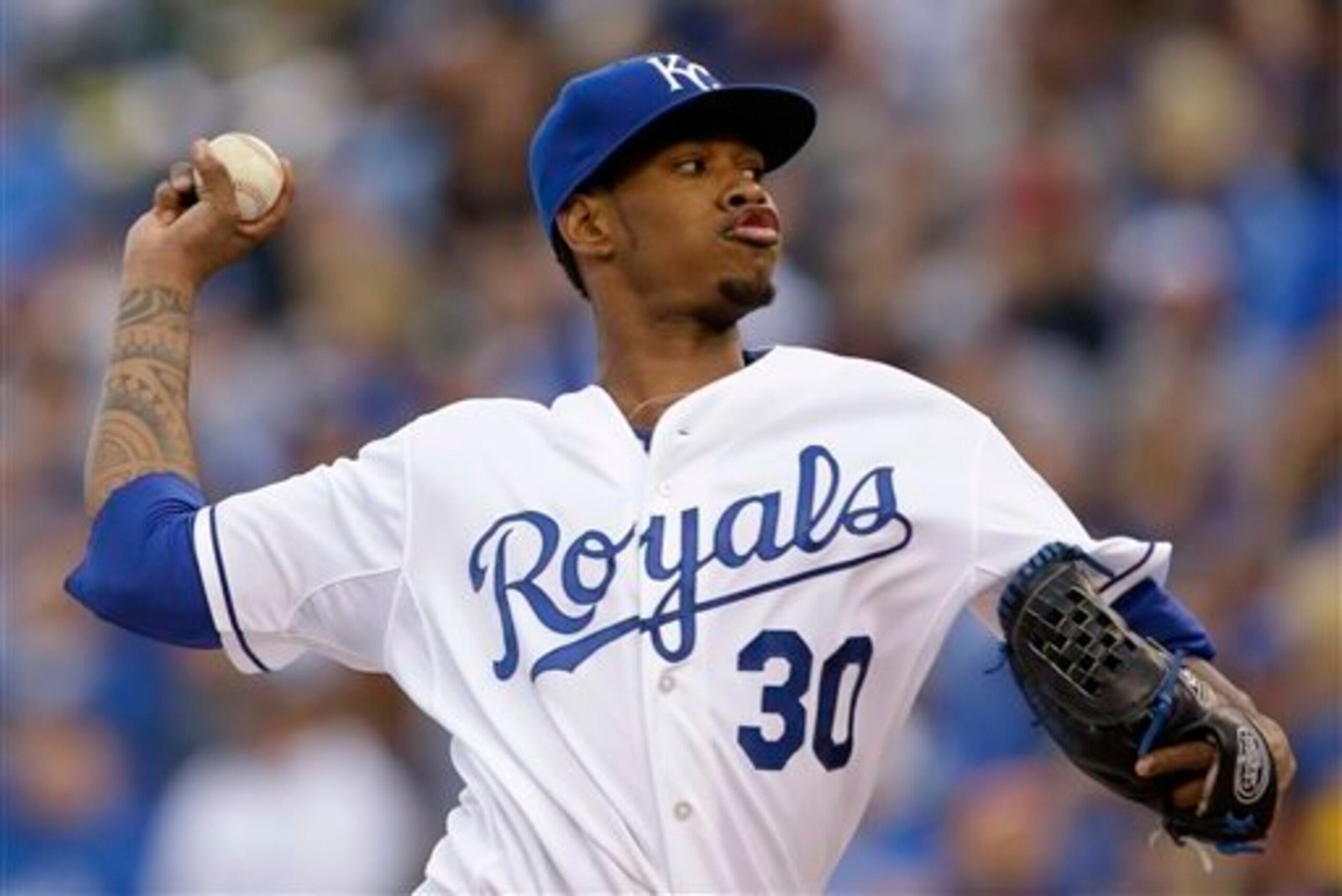 Hard-throwing right-hander Yordano Ventura has been at the center of Kansas City's various feuds.