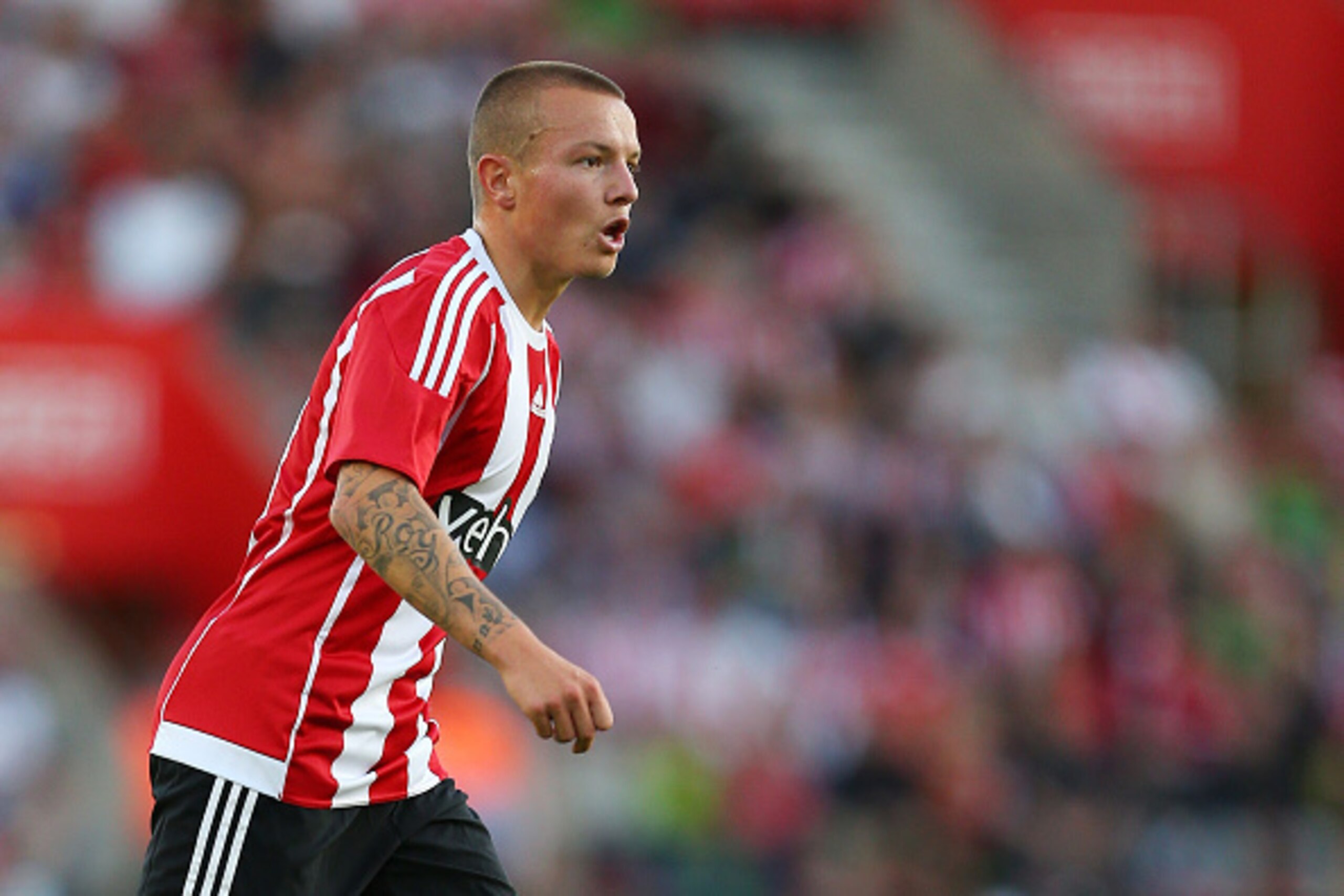 SOUTHAMPTON, ENGLAND - JULY 30: Jordy Clasie of Southampton during the UEFA Europa League Qualifier between Southampton and Vitesse at St Mary's Stadium on July 30, 2015 in Southampton, England. (Photo by Catherine Ivill - AMA/Getty Images) SOUTHAMPTON, ENGLAND - JULY 30: Jordy Clasie of Southampton during the UEFA Europa League Qualifier between Southampton and Vitesse at St Mary's Stadium on July 30, 2015 in Southampton, England. (Photo by Catherine Ivill - AMA/Getty Images)