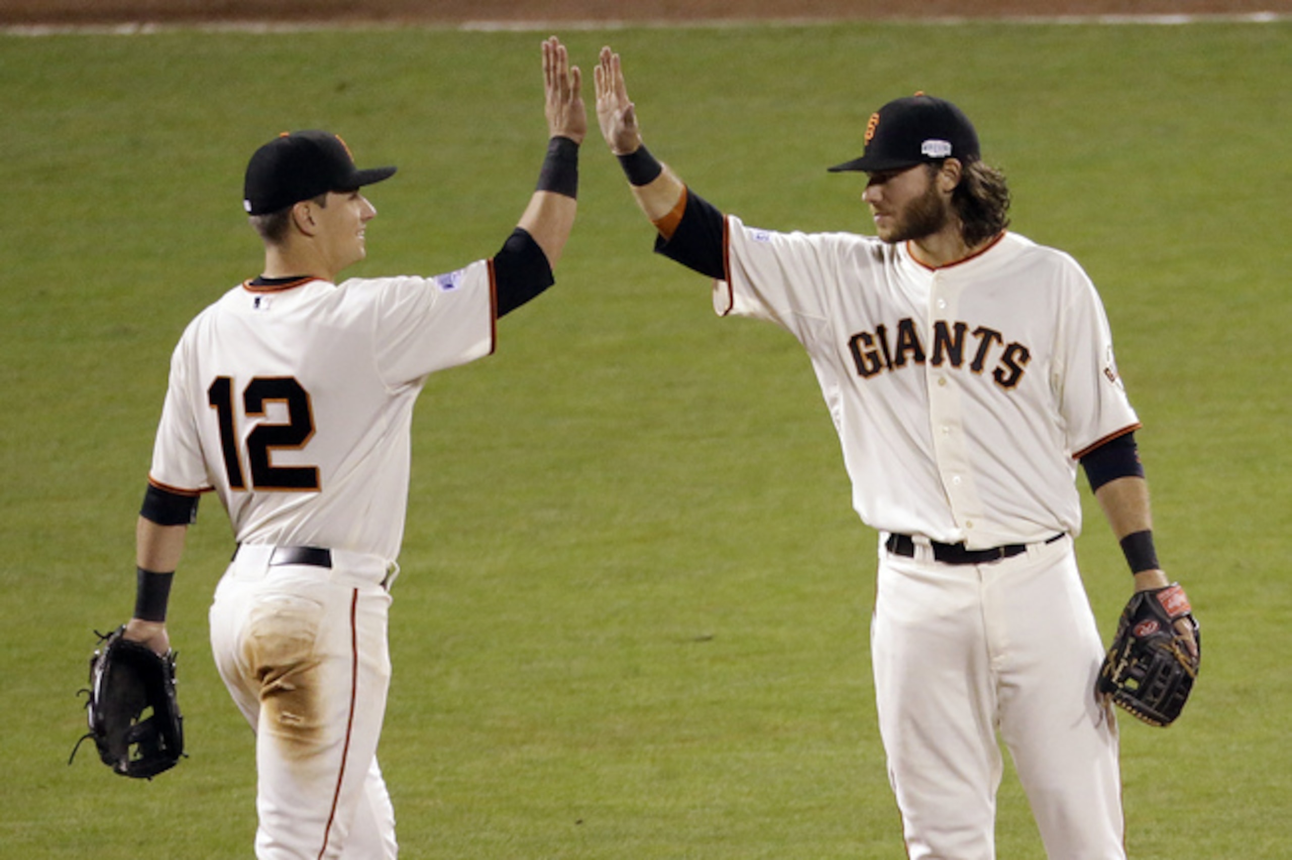 Joe Panik and Brandon Crawford were the double-play combination for a World Series winner in 2014.