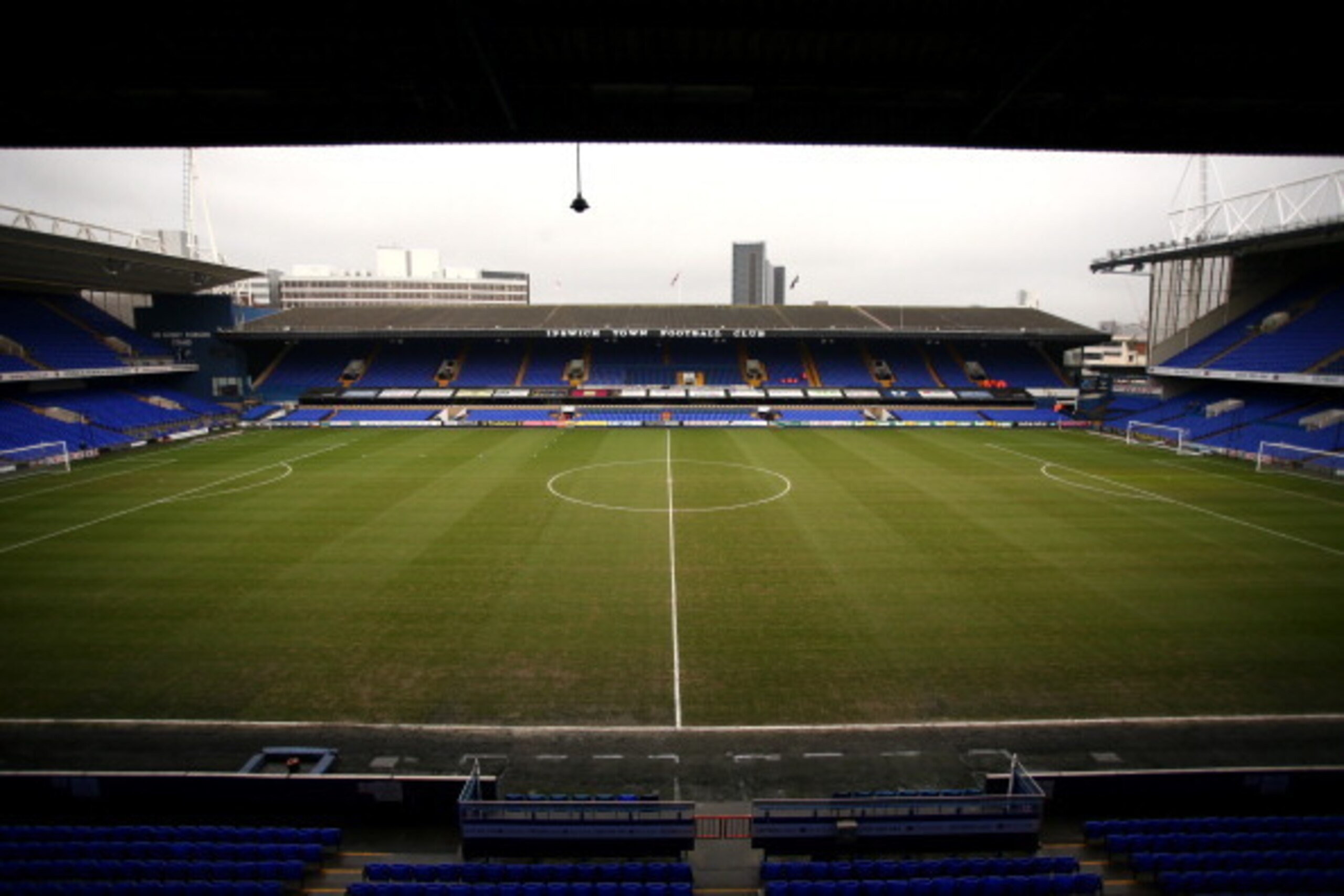 IPSWICH, ENGLAND - JANUARY 25:  A general view of the ground ahead of the Sky Bet Championship match between Ipswich Town and Reading at Portman Road on January 25, 2014 in Ipswich, England.  (Photo by Jordan Mansfield/Getty Images)