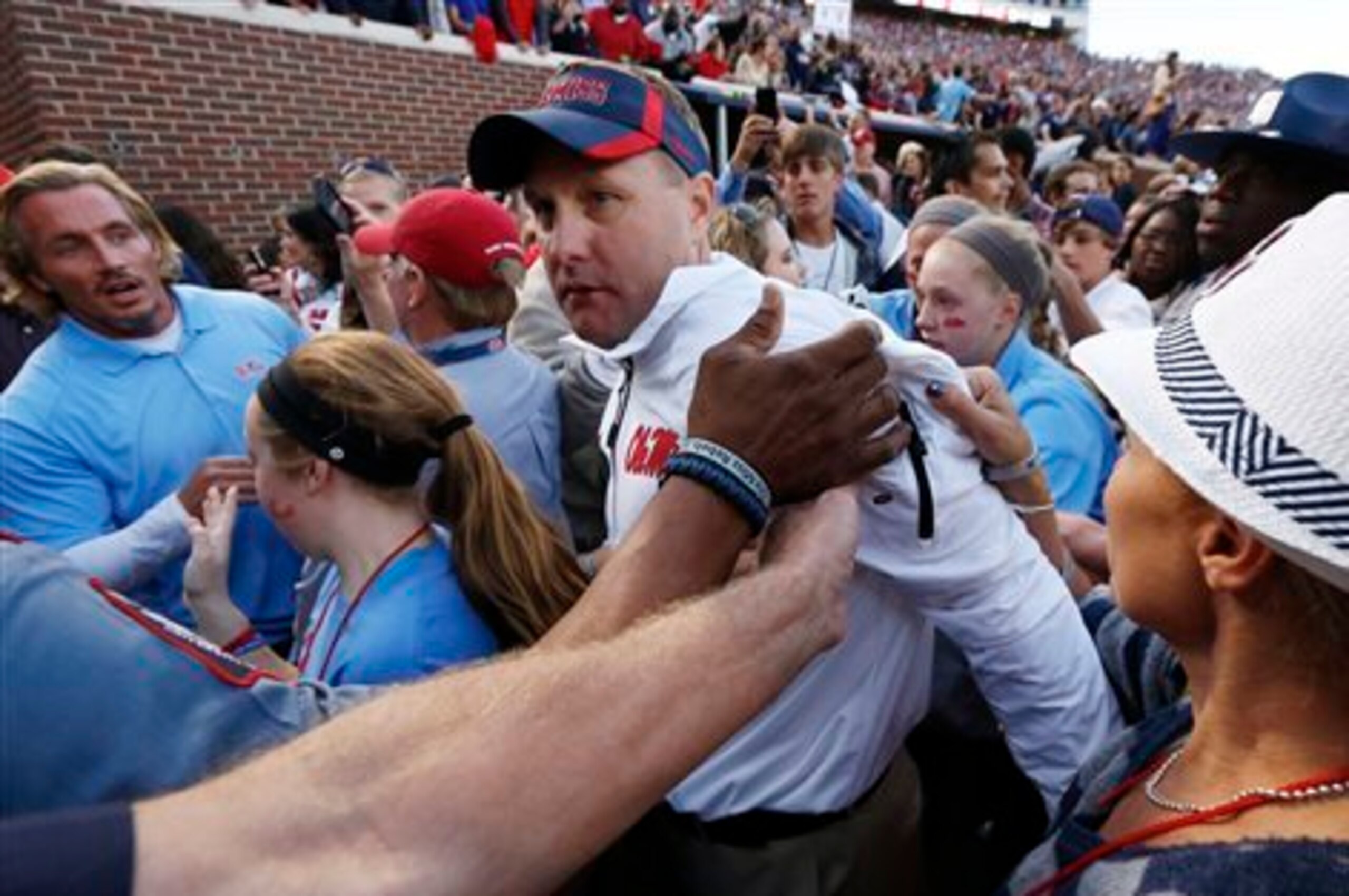 Alabama will be looking to get back at Ole Miss after fans stormed the field following last year's win.