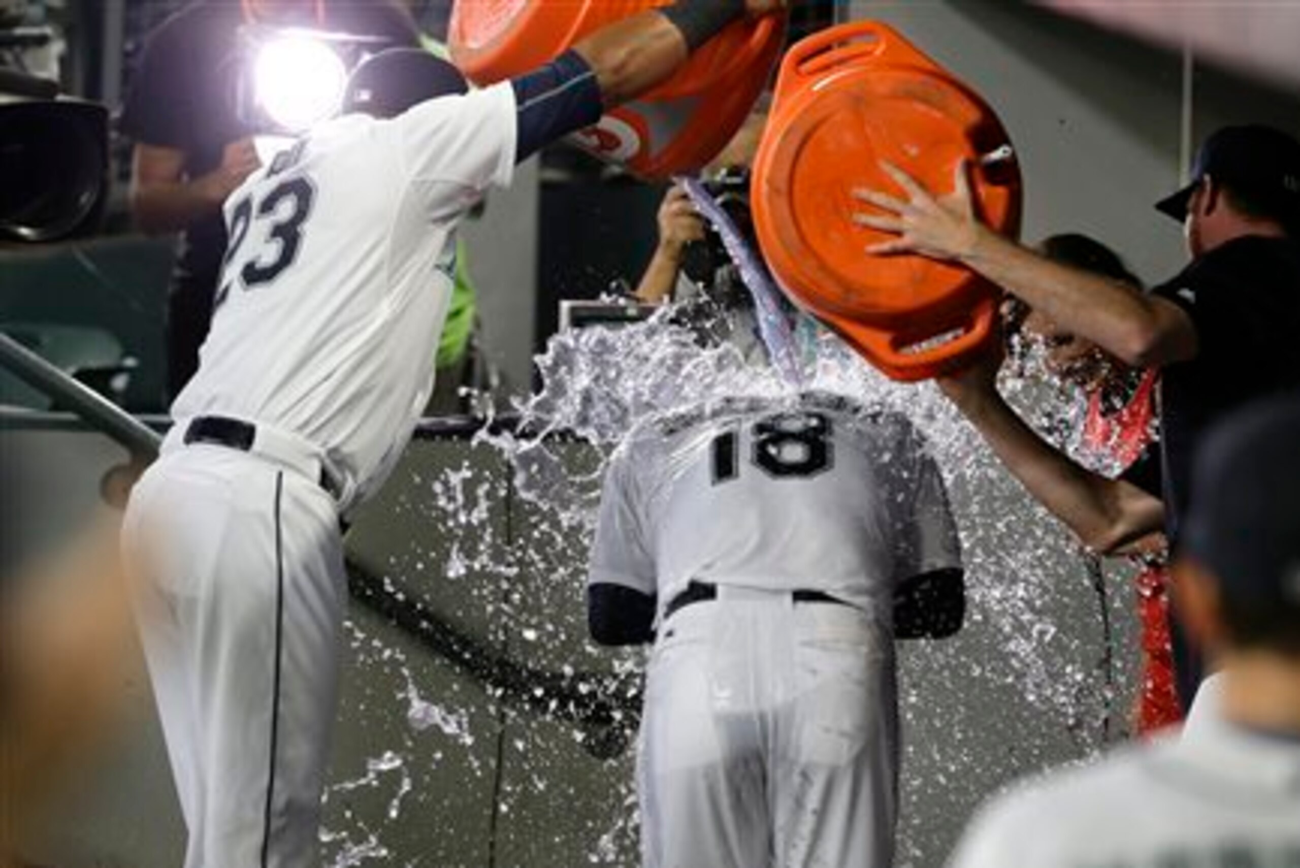 Iwakuma's no-hitter was the fourth thrown this season and the 19th since 2012.