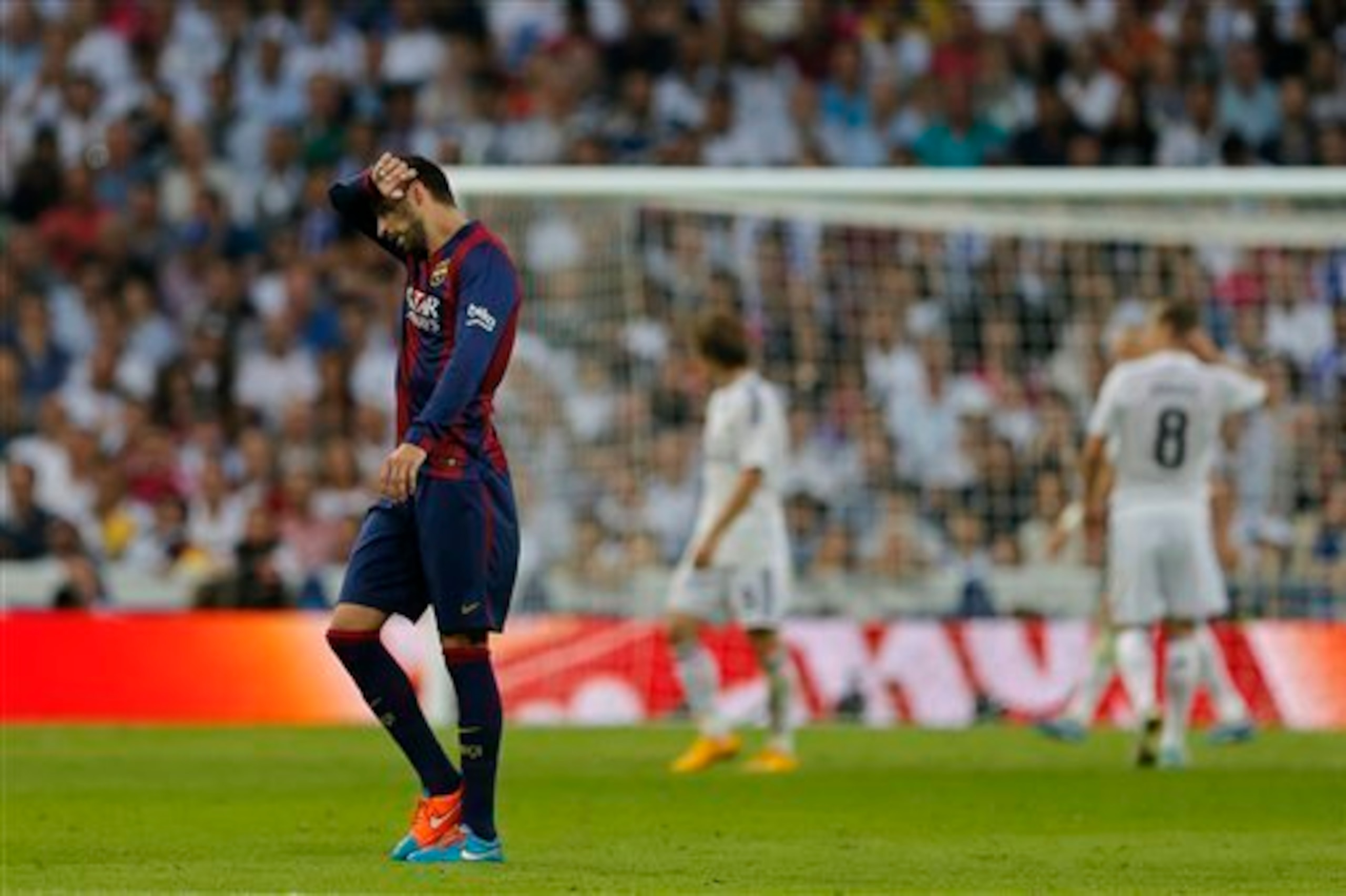 Pique isn't the most popular figure in the Spanish capital. Pique isn't the most popular figure in the Spanish capital.