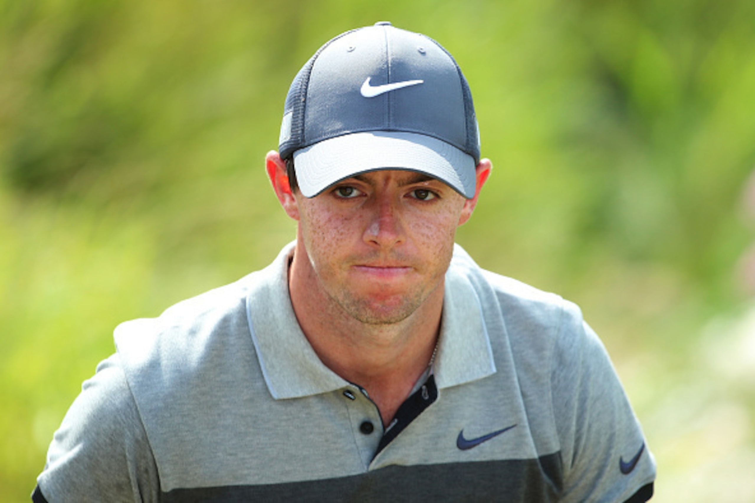 SHEBOYGAN, WI - AUGUST 13:  Rory McIlroy of Northern Ireland uring the first round of the 2015 PGA Championship at Whistling Straits on August 13, 2015 in Sheboygan, Wisconsin.  (Photo by Andrew Redington/Getty Images)
