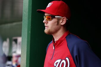 Stephen Strasburg was a glorified cheerleader down the stretch in 2012.