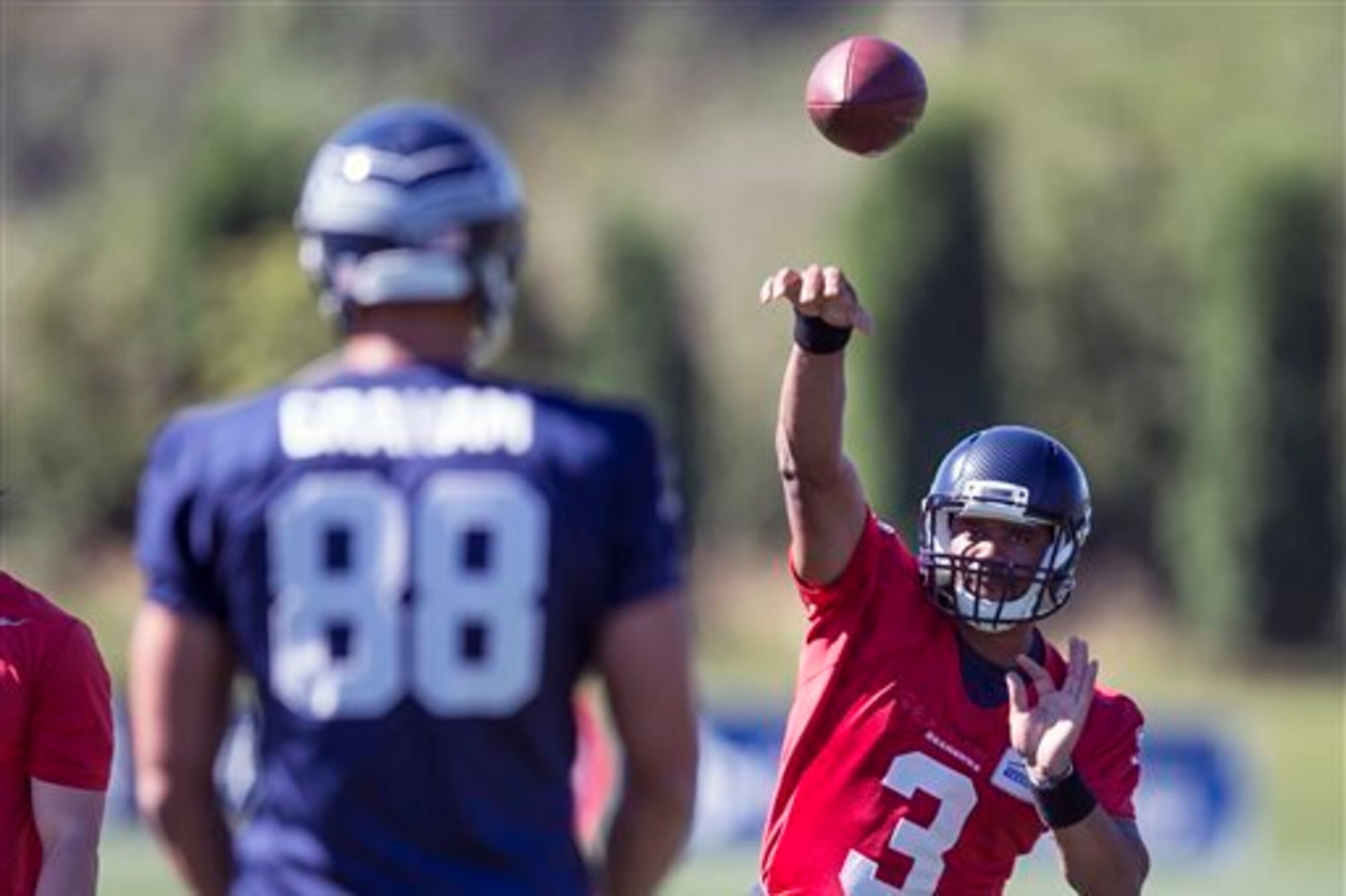 Russell Wilson and Jimmy Graham should hook up for double-digit scores in 2015.