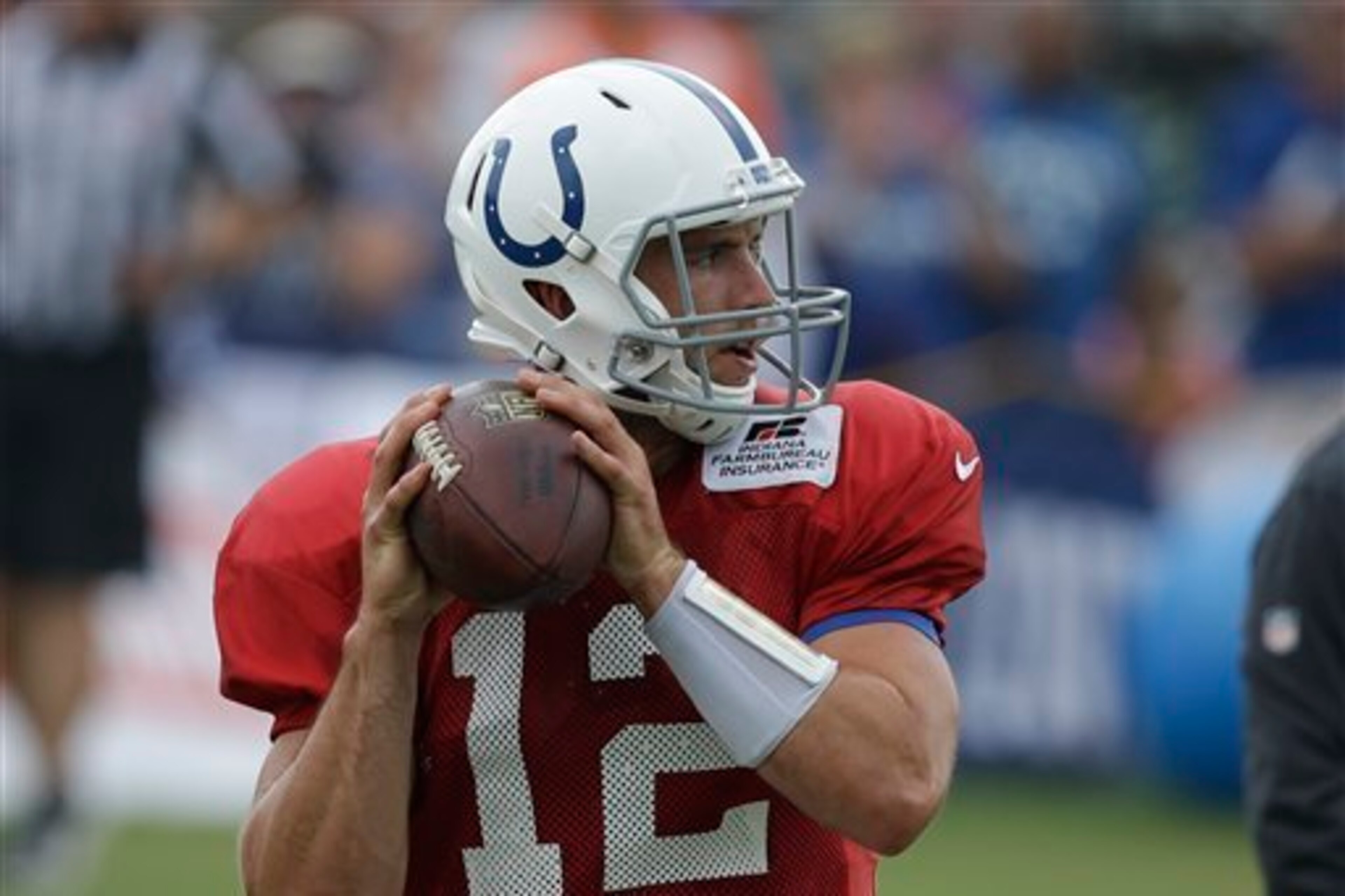 Andrew Luck will challenge Aaron Rodgers as the NFL's best fantasy quarterback in 2015.