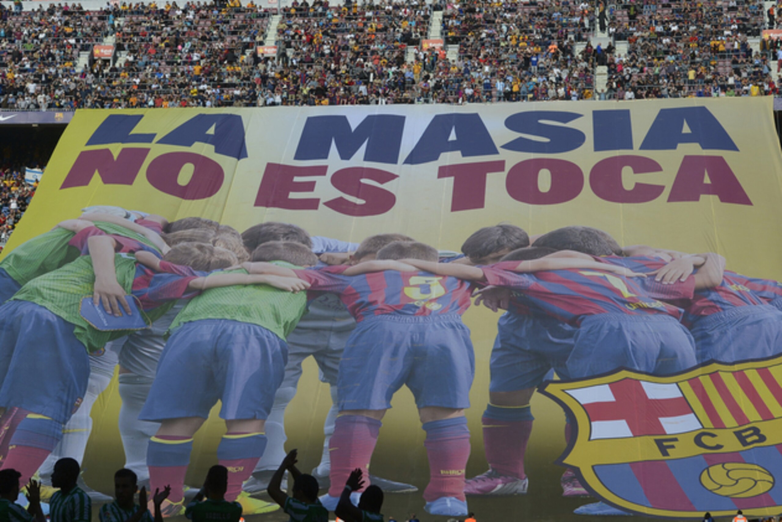 La Masia continues to fail, with no players of note having come through since 2008.
