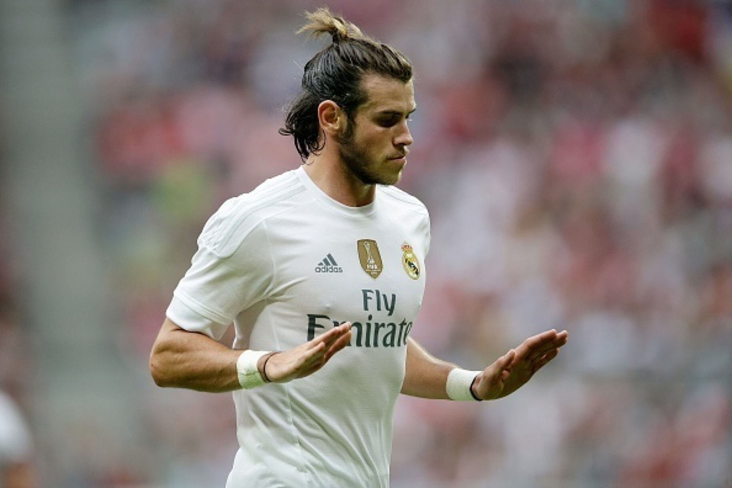 Gareth Bale of Real Madrid during the AUDI Cup match between Real Madrid and Tottenham Hotspur on August 4, 2015 at the Allianz Arena in Munich, Germany(Photo by VI Images via Getty Images)